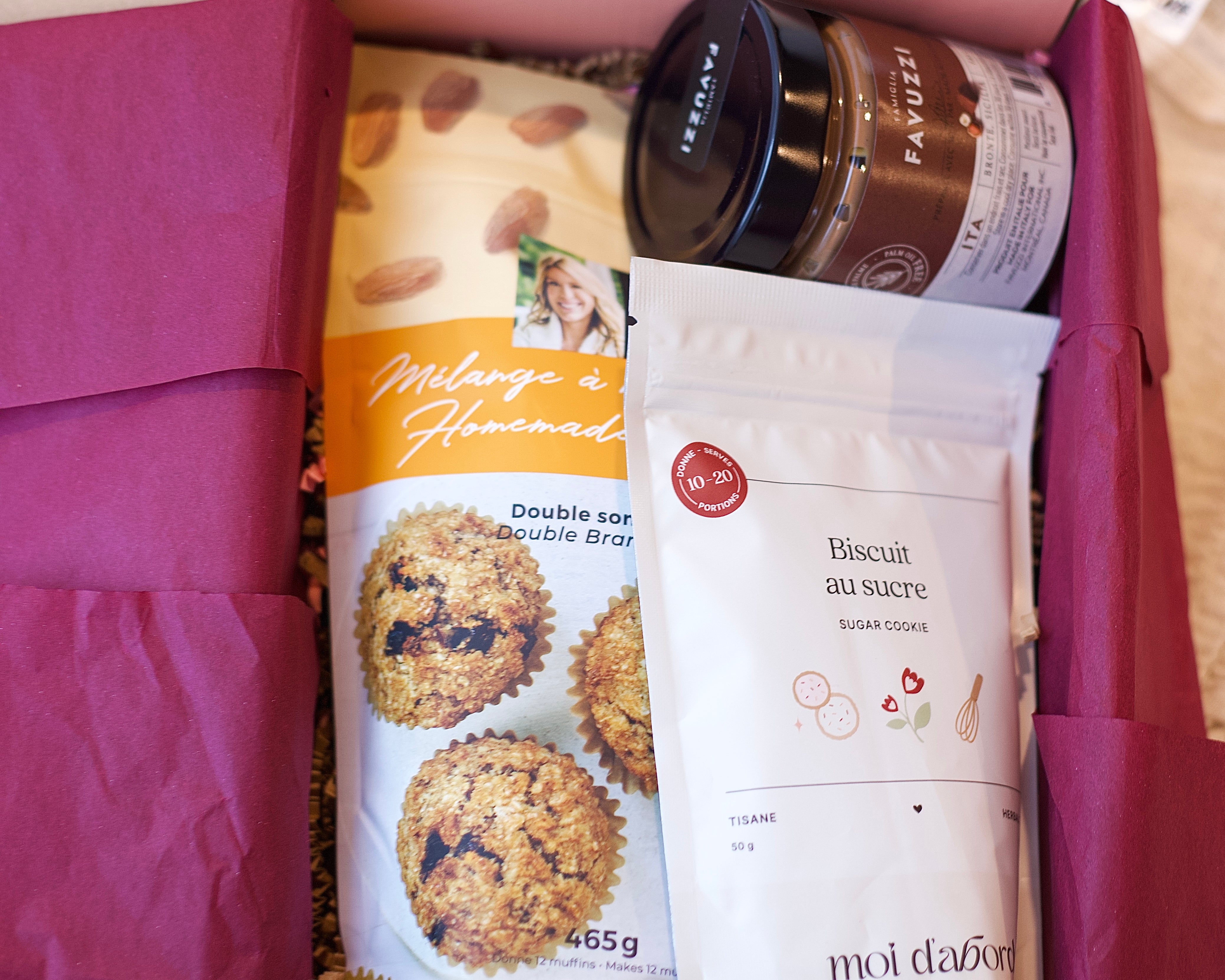 Boîte cadeau - d'hôte/d'hôtesse sucré