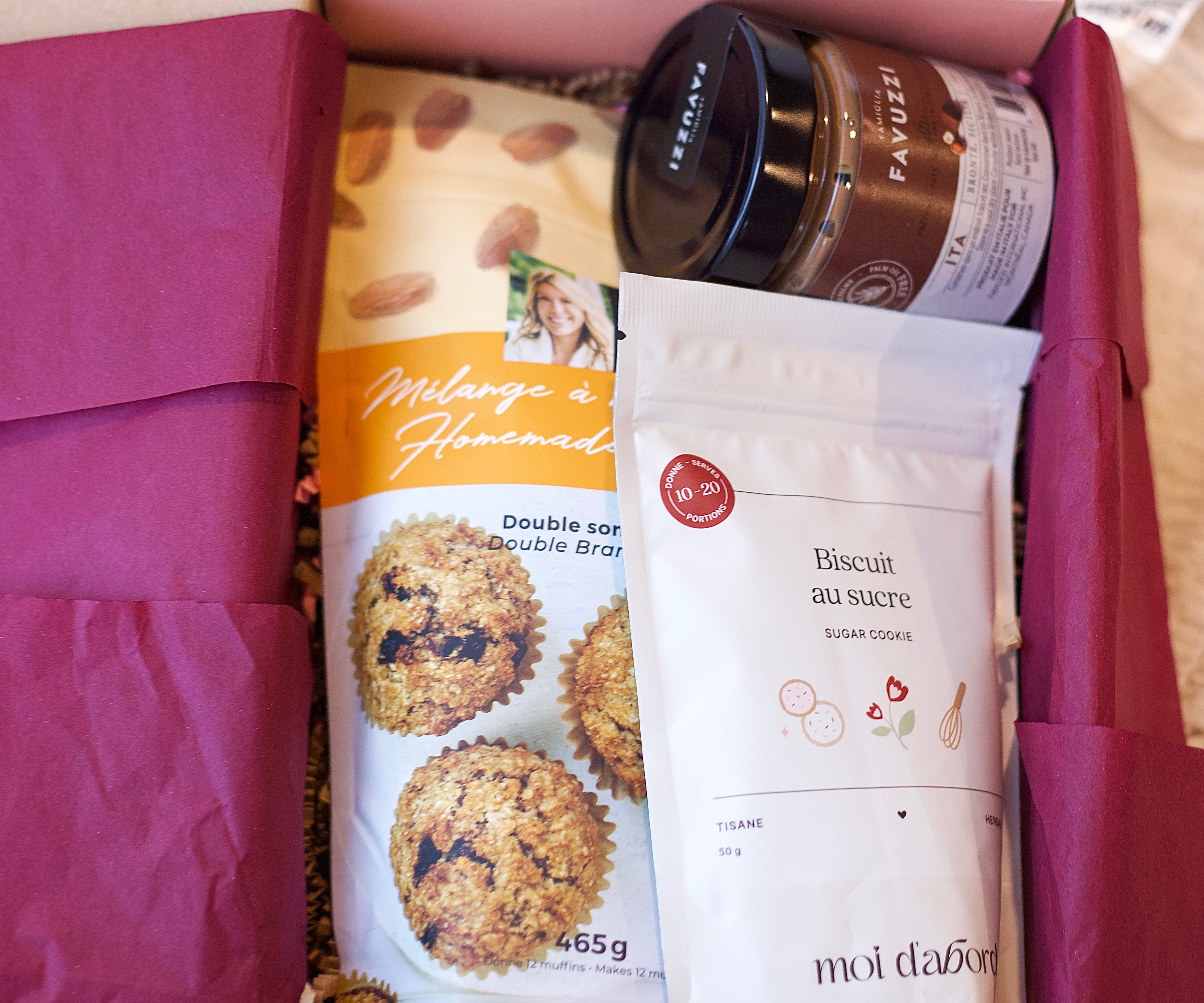 Boîte cadeau - d'hôte/d'hôtesse sucré