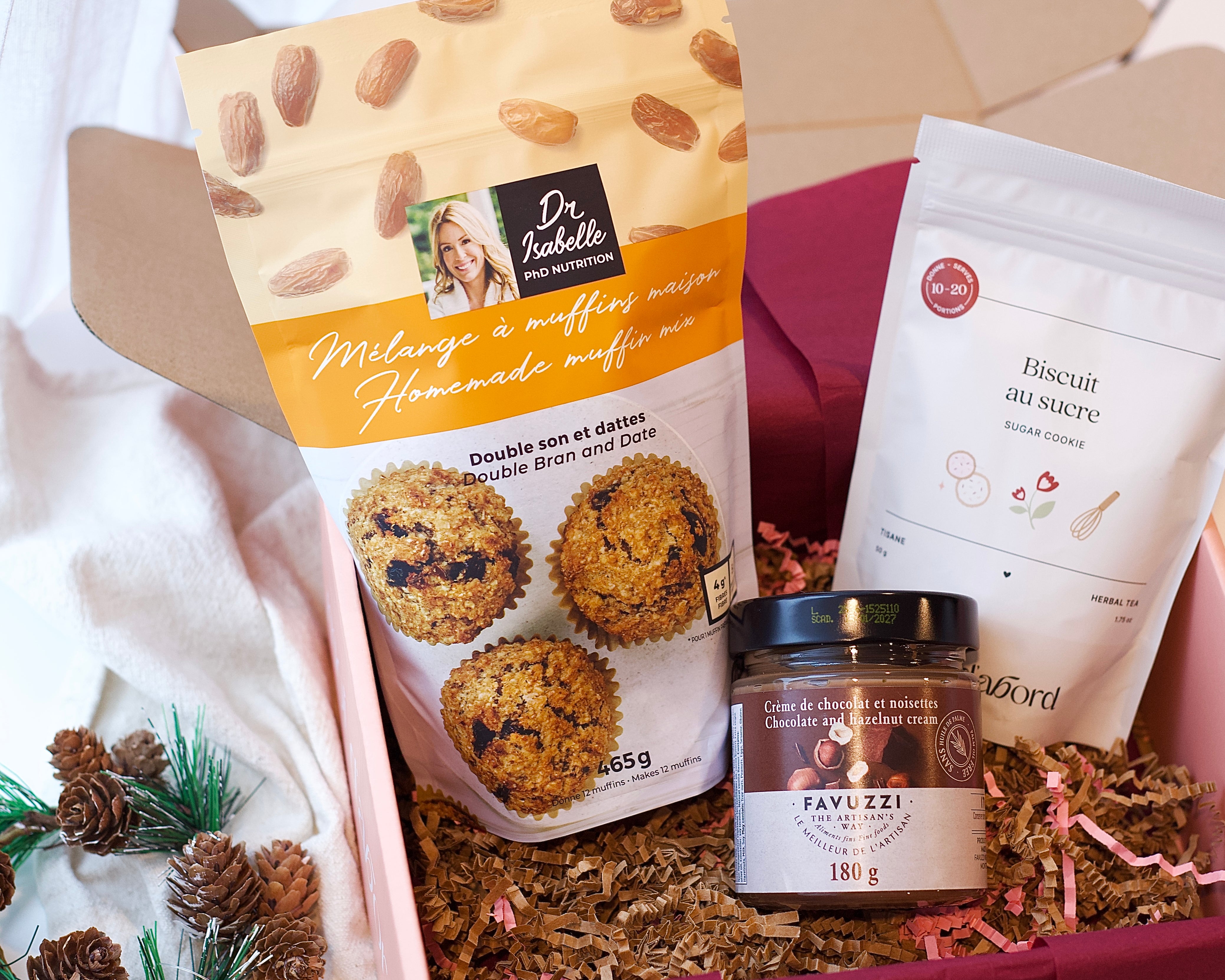 Boîte cadeau - d'hôte/d'hôtesse sucré