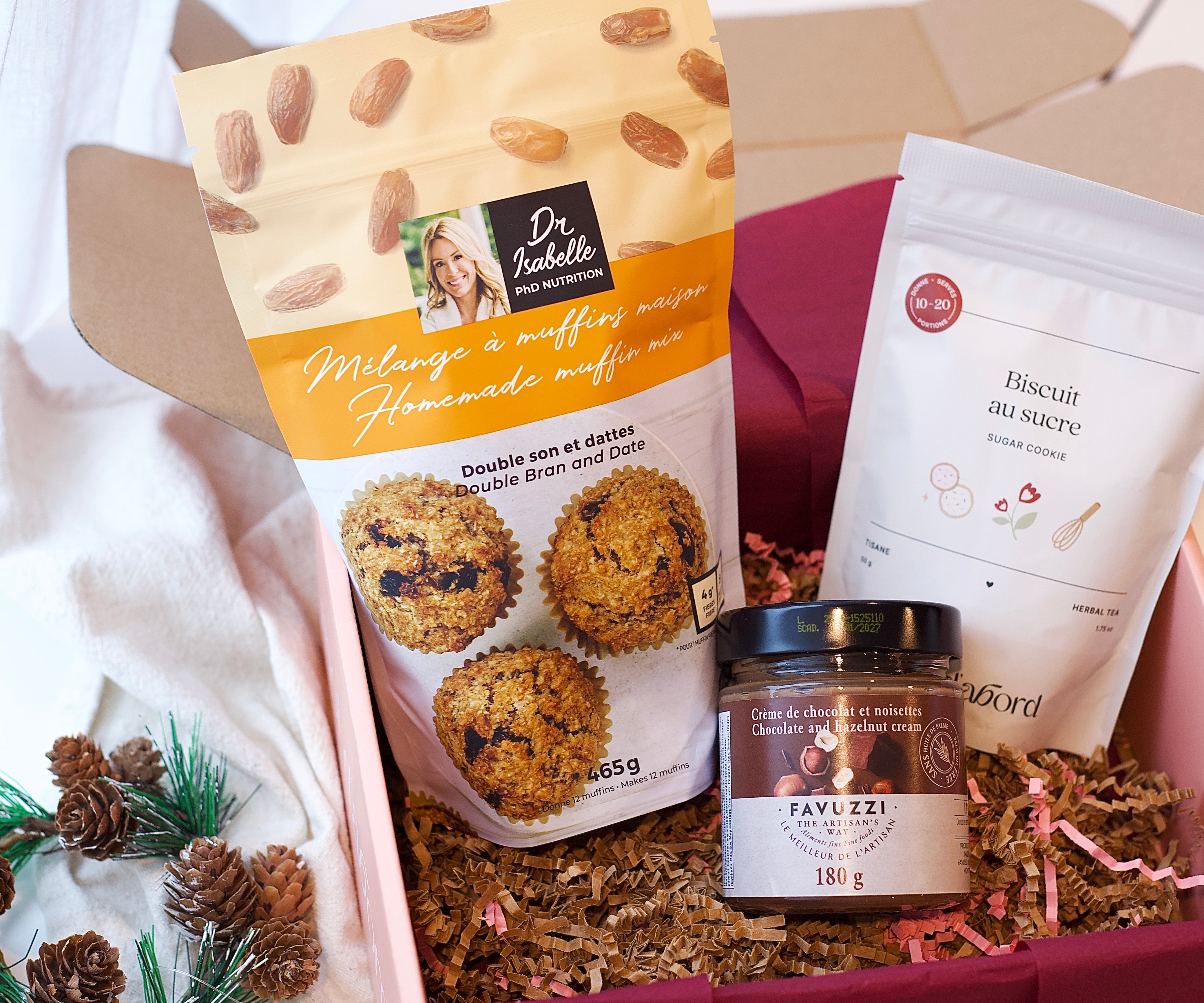 Boîte cadeau - d'hôte/d'hôtesse sucré