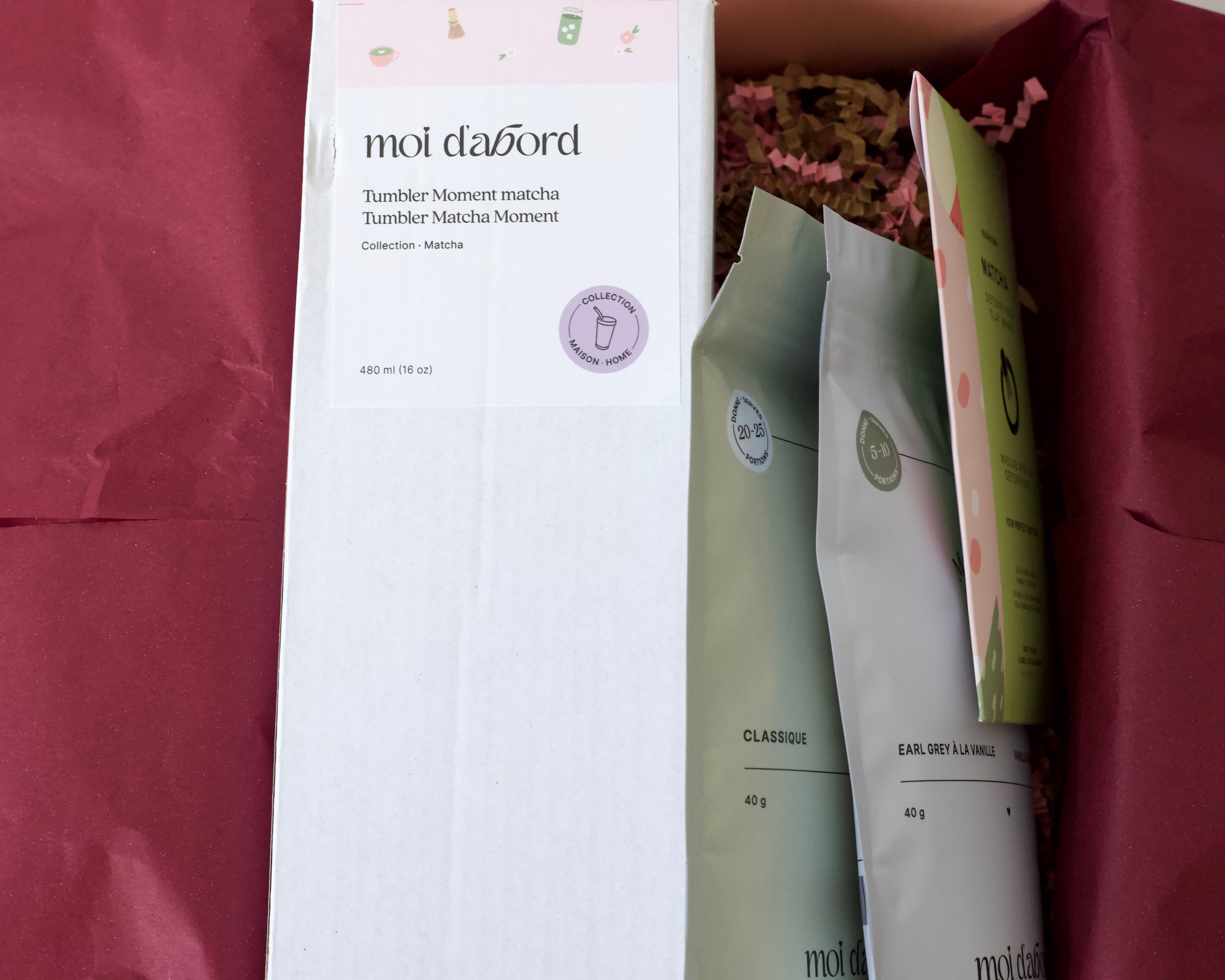 Boîte cadeau - Matcha 