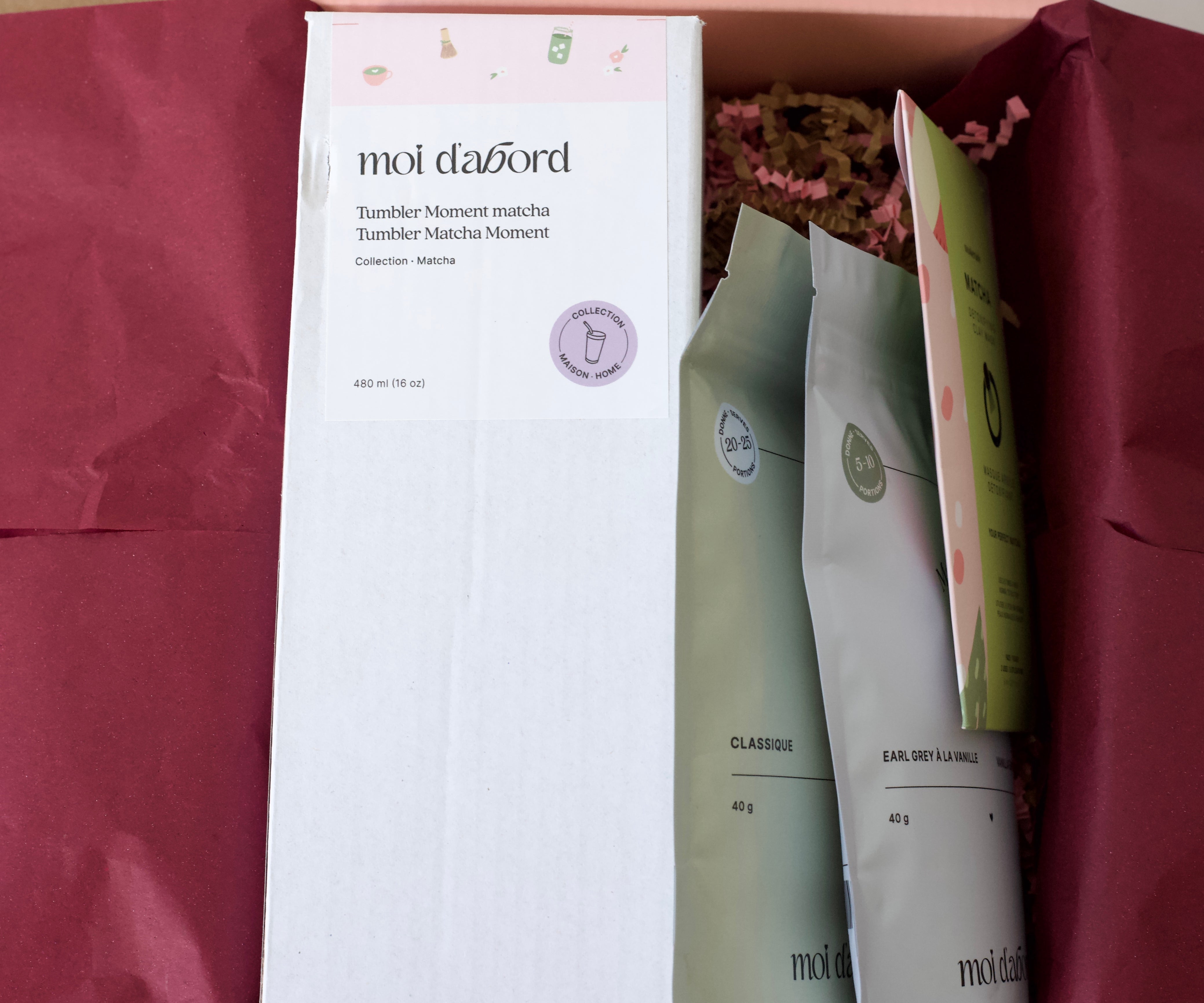 Boîte cadeau - Matcha 