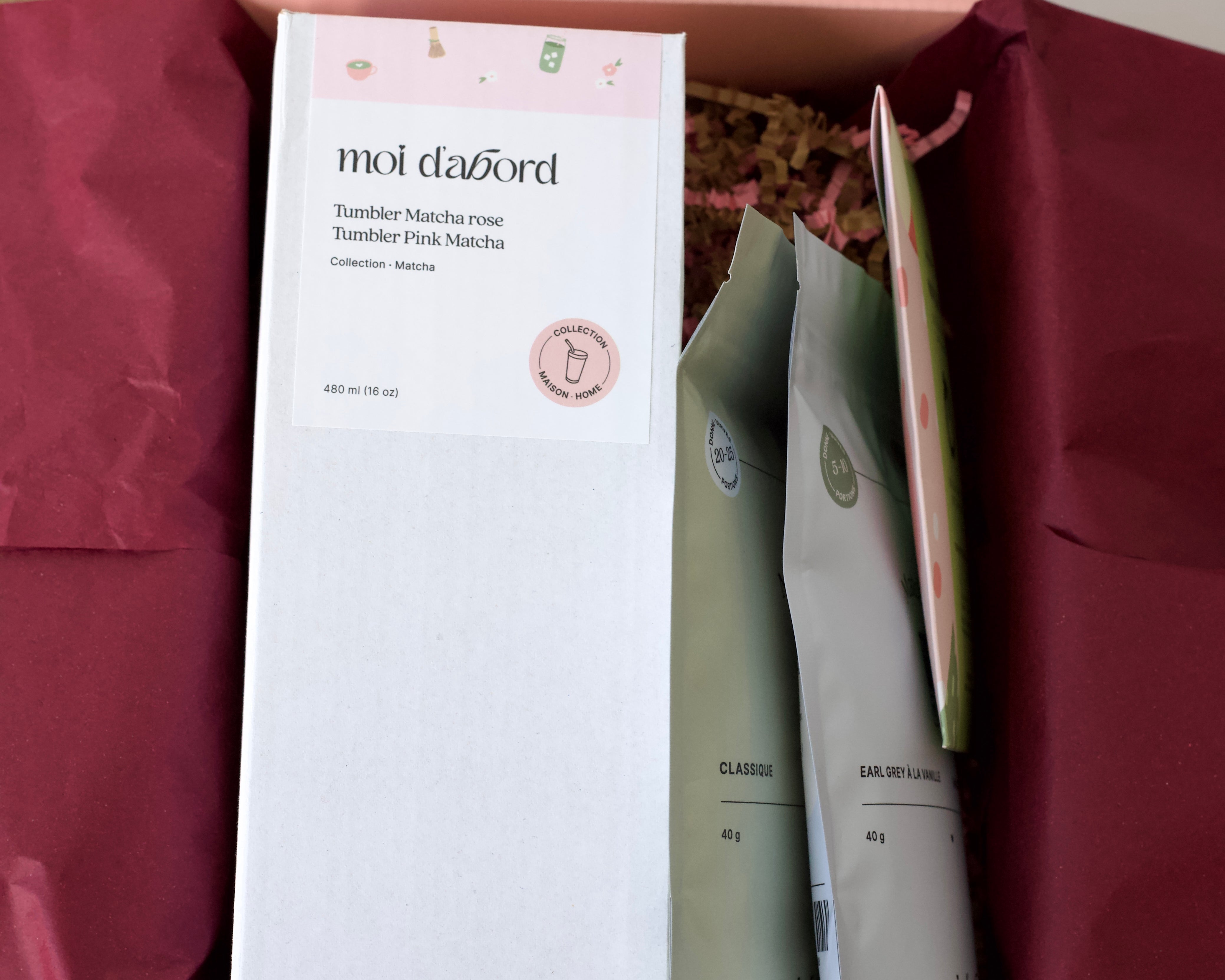 Boîte cadeau - Matcha 