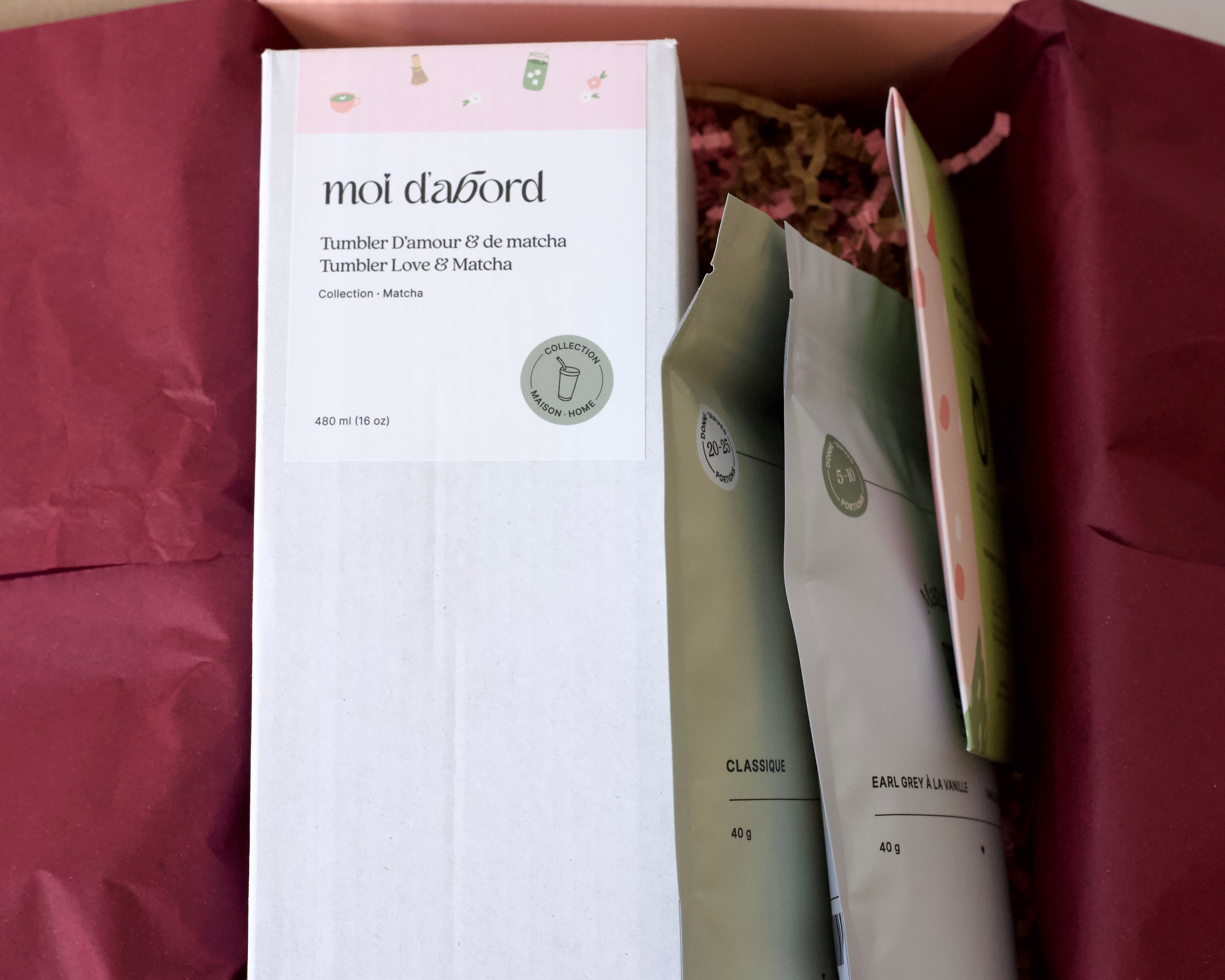 Boîte cadeau - Matcha 