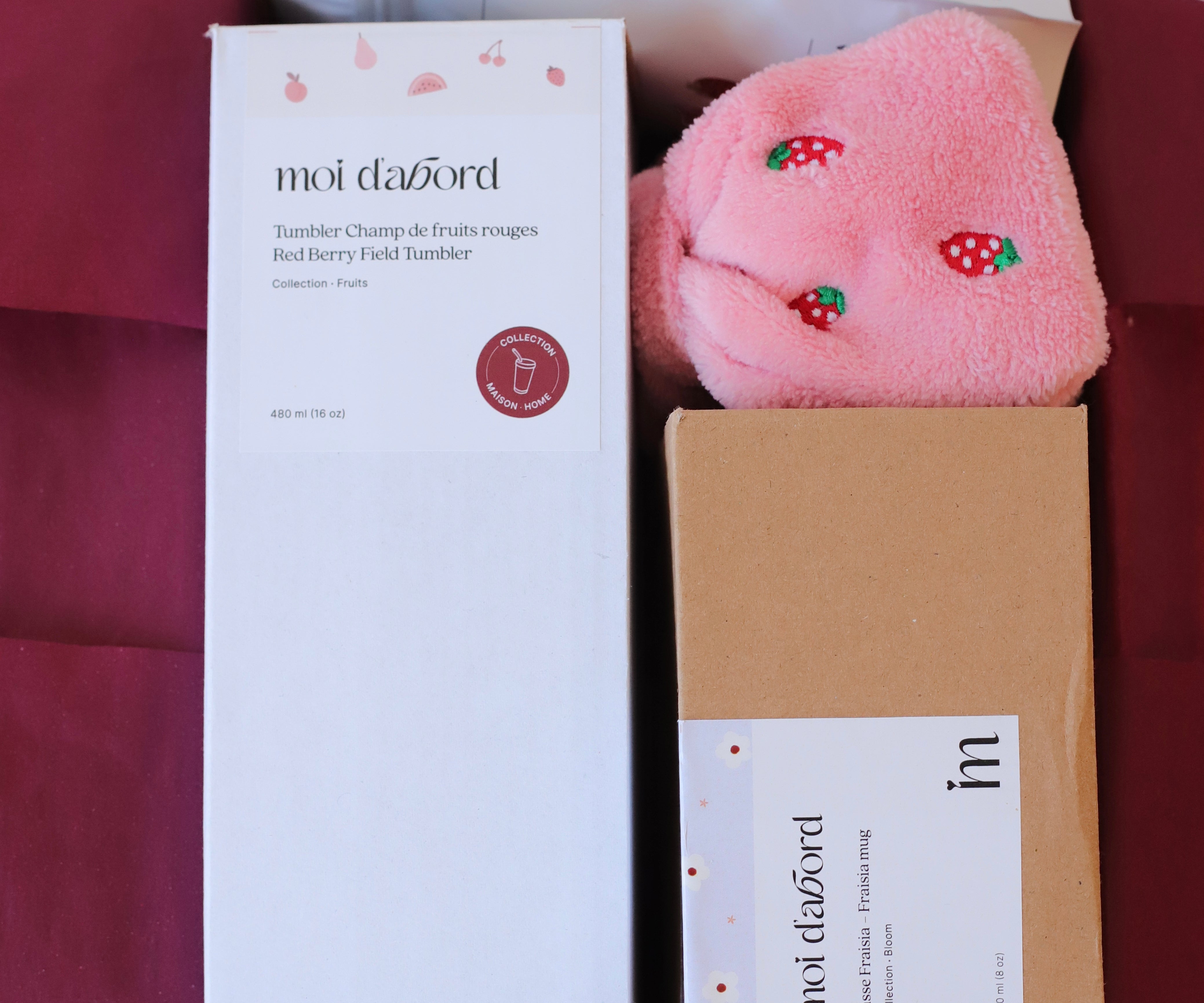 Boîte cadeau - Fraisinette