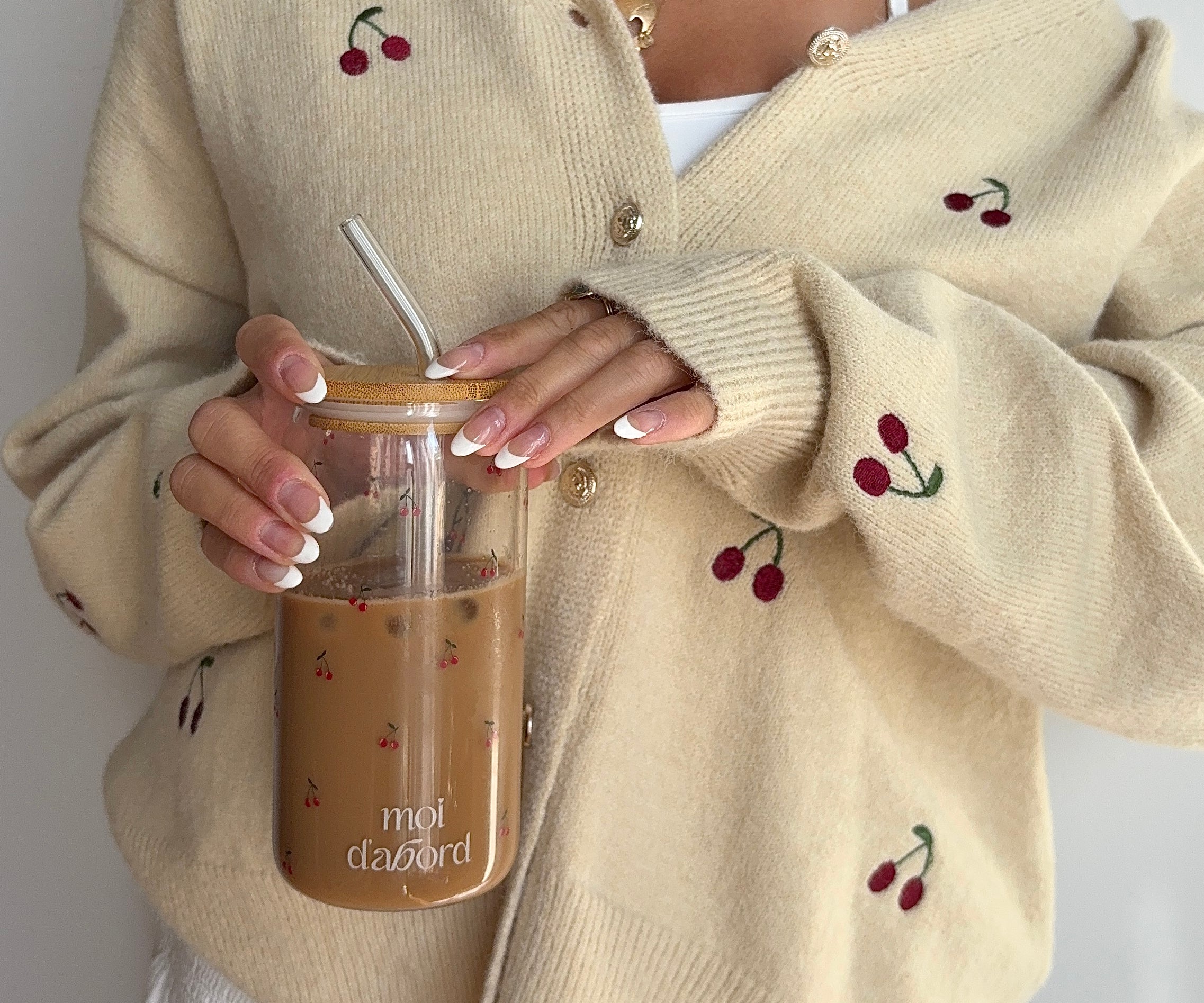 Tumbler en verre Cerisette