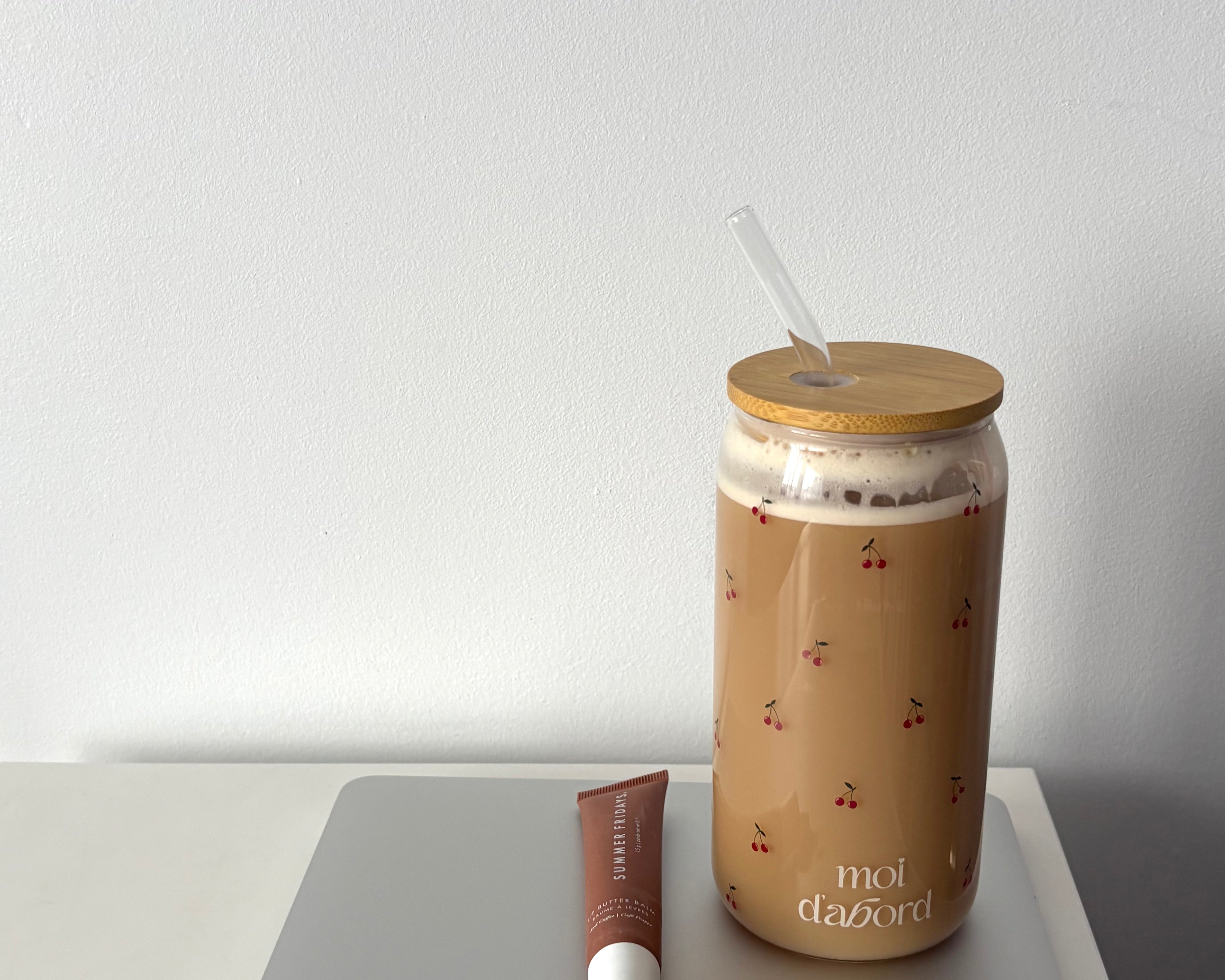 Tumbler en verre Cerisette