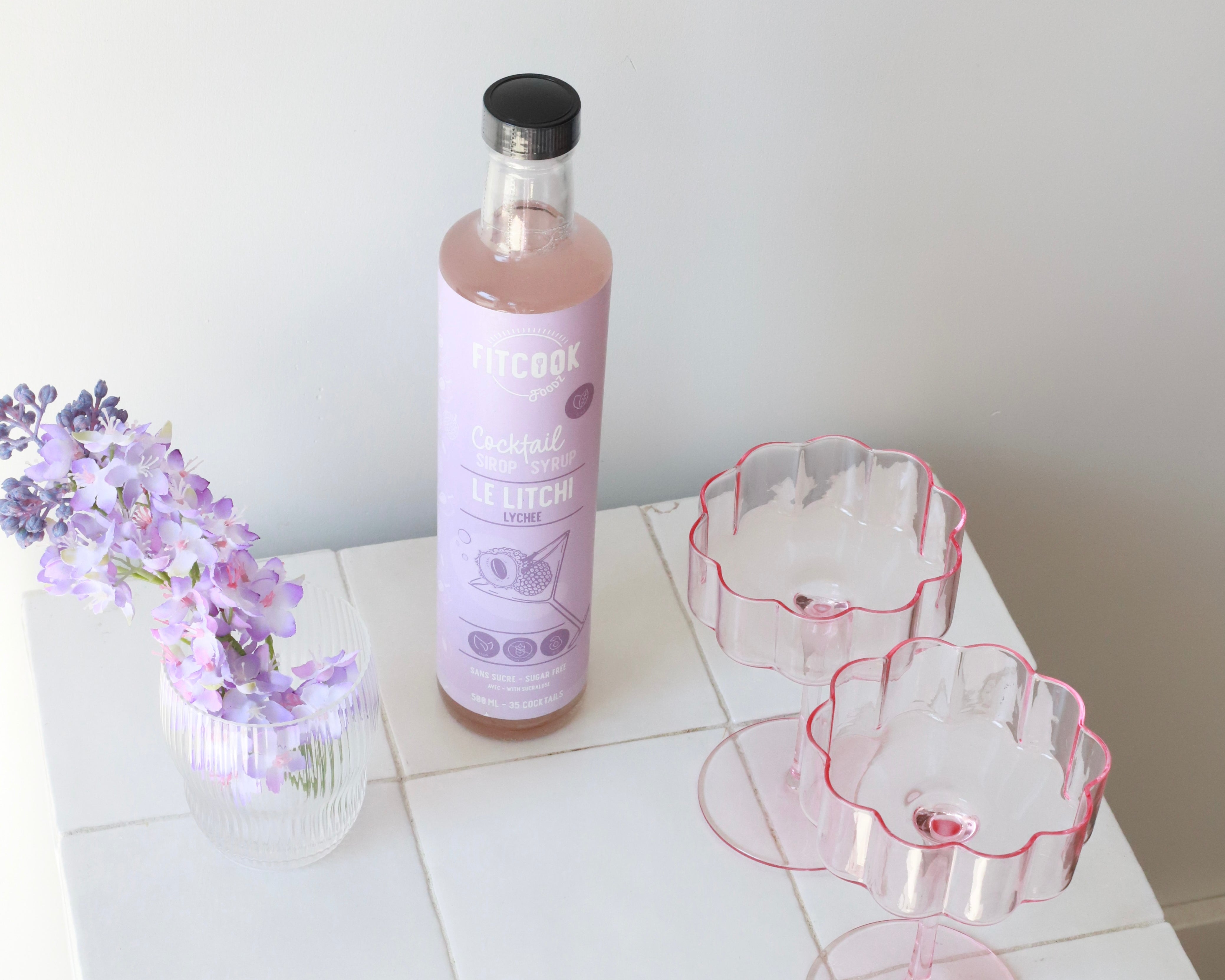 Boîte cadeau - Cocktail rose