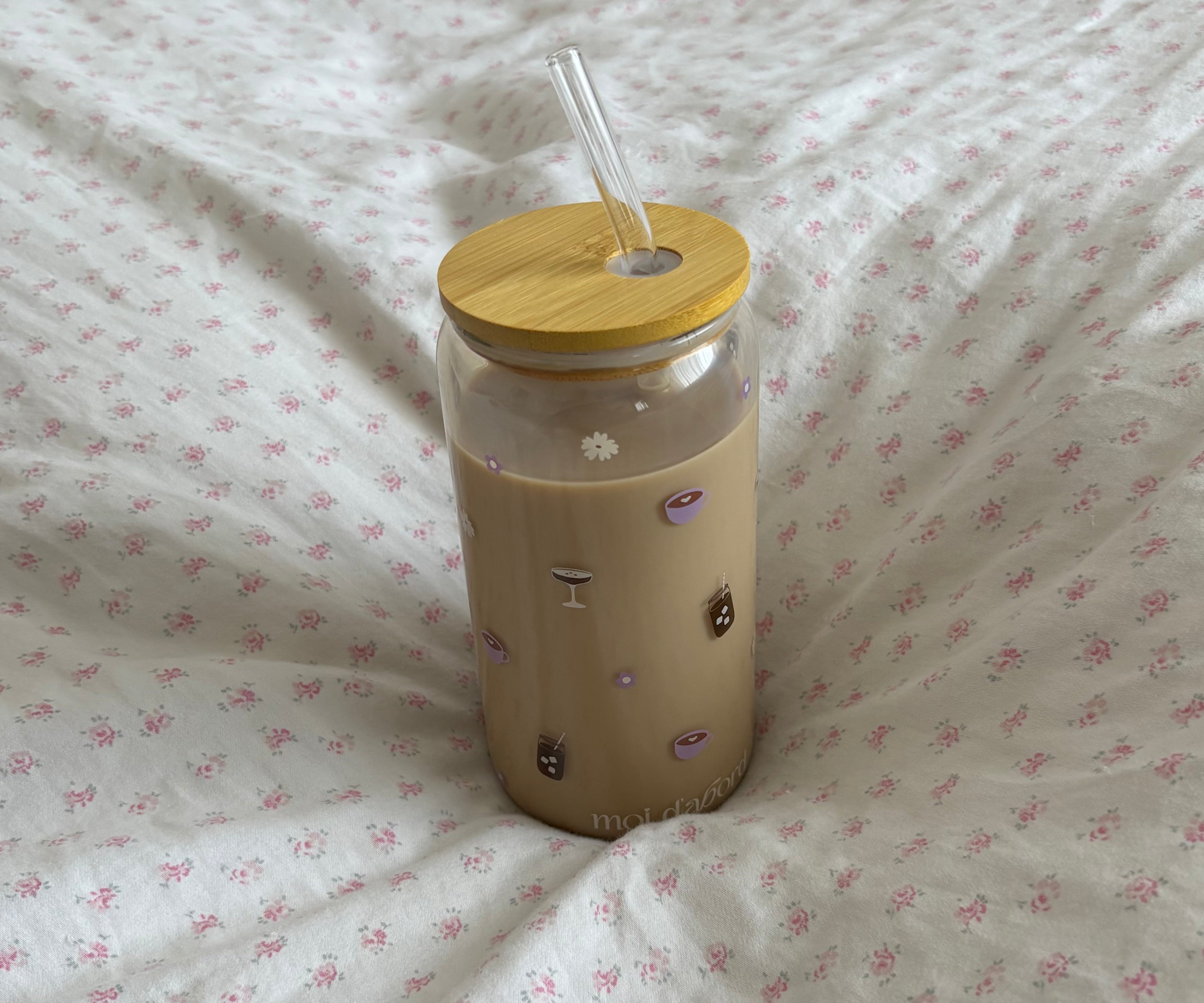 Tumbler en verre Moment café