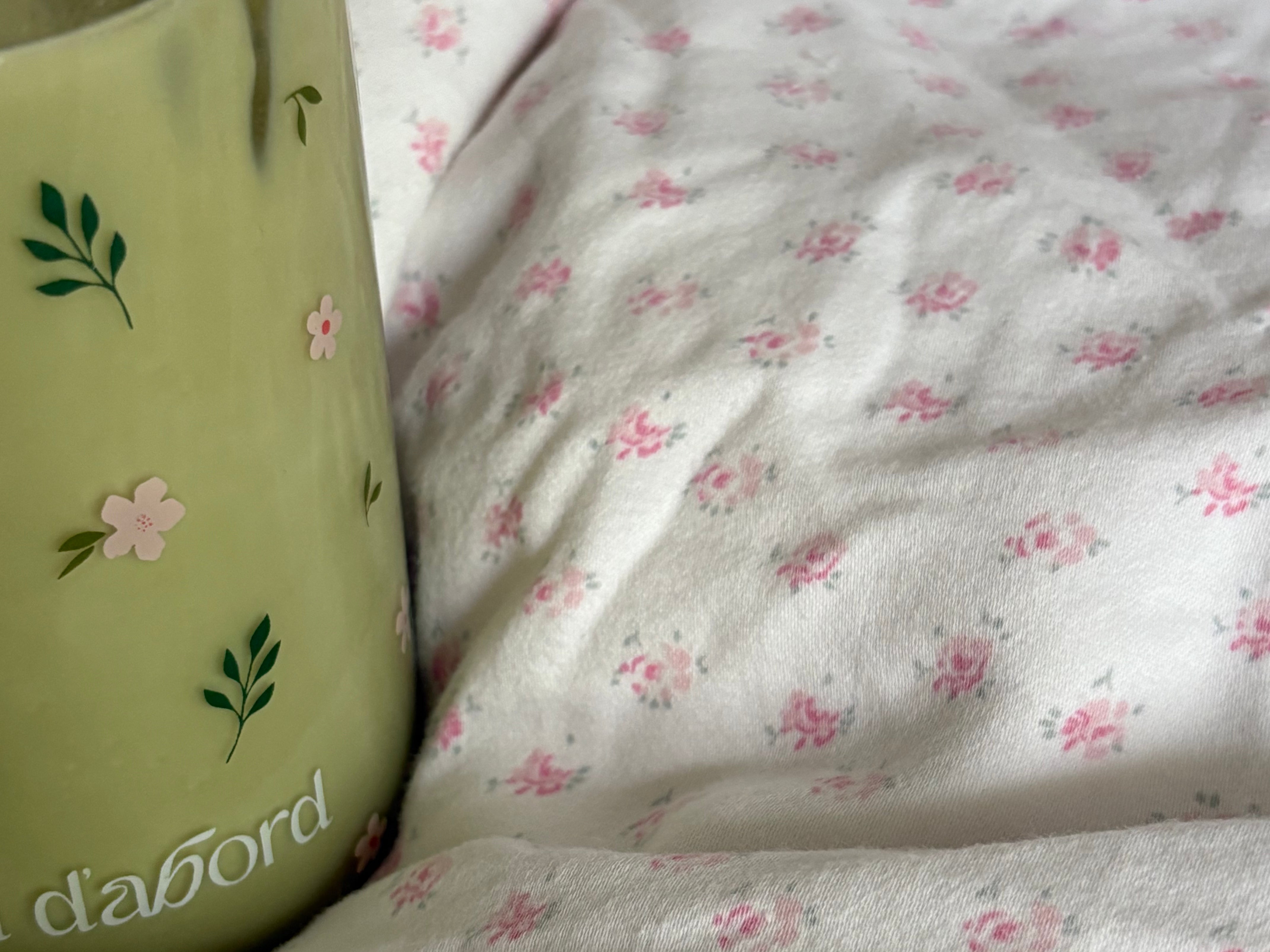 Tumbler en verre Fleurs sauvages