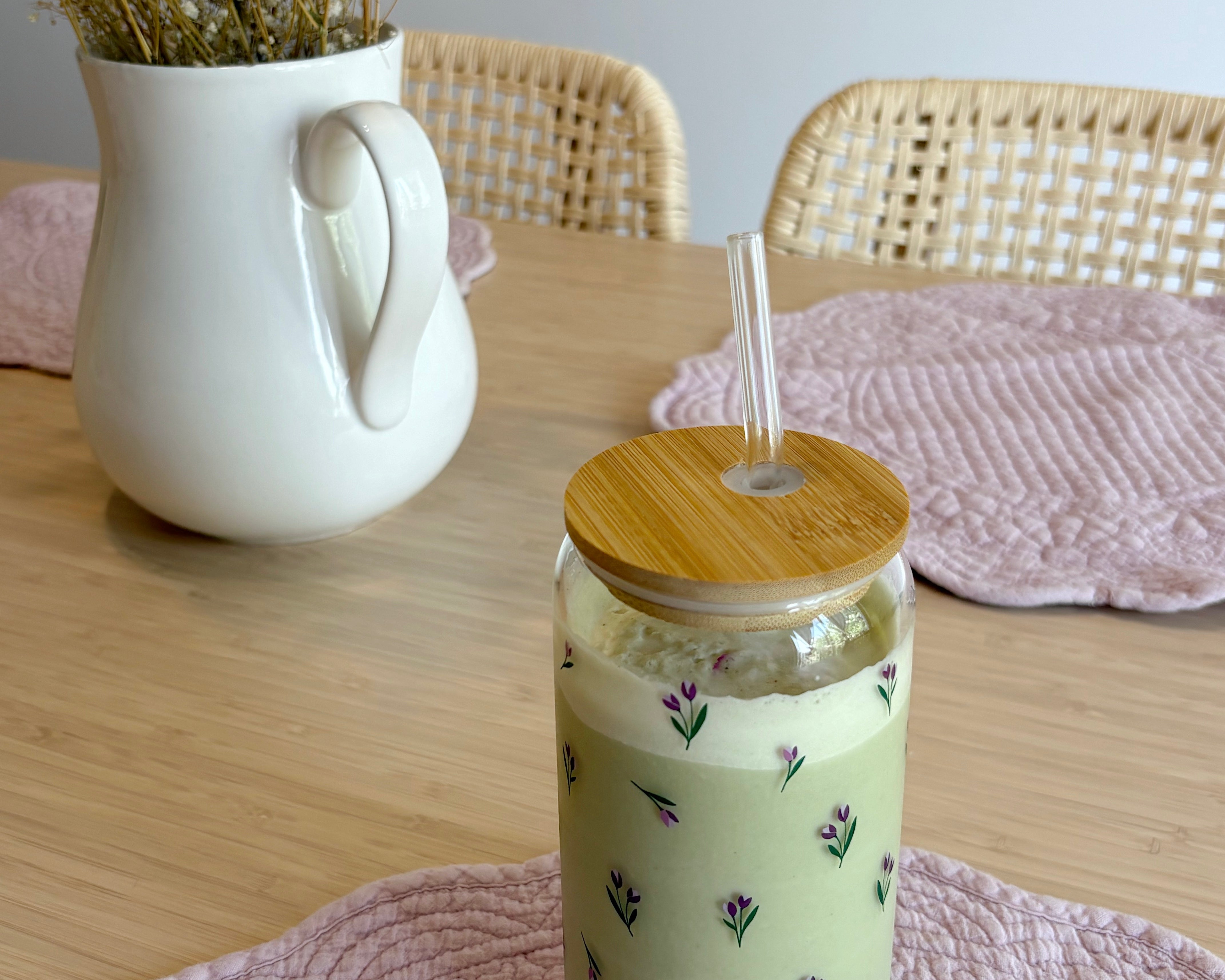 Tumbler en verre Tulipe