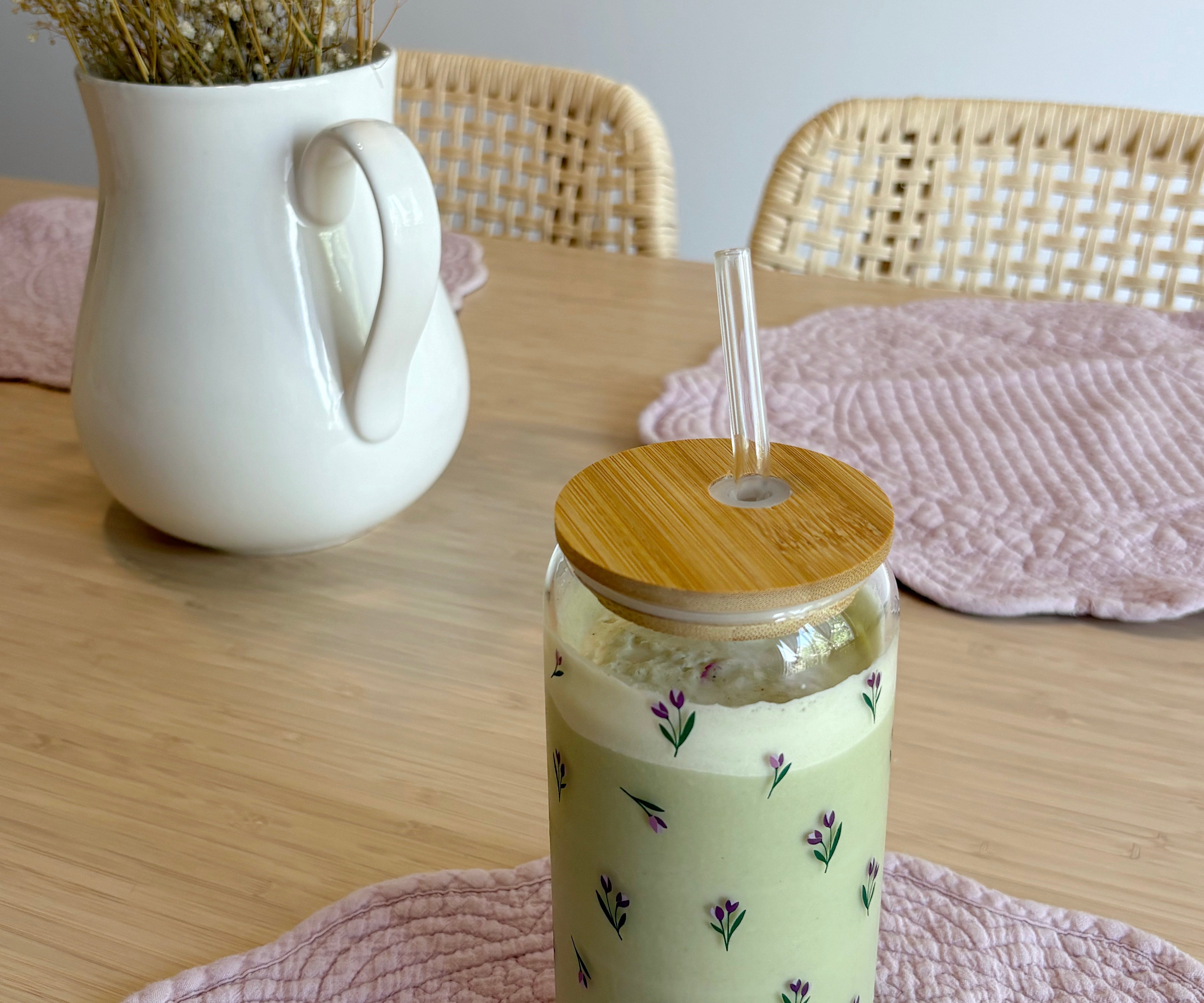 Tumbler en verre Tulipe