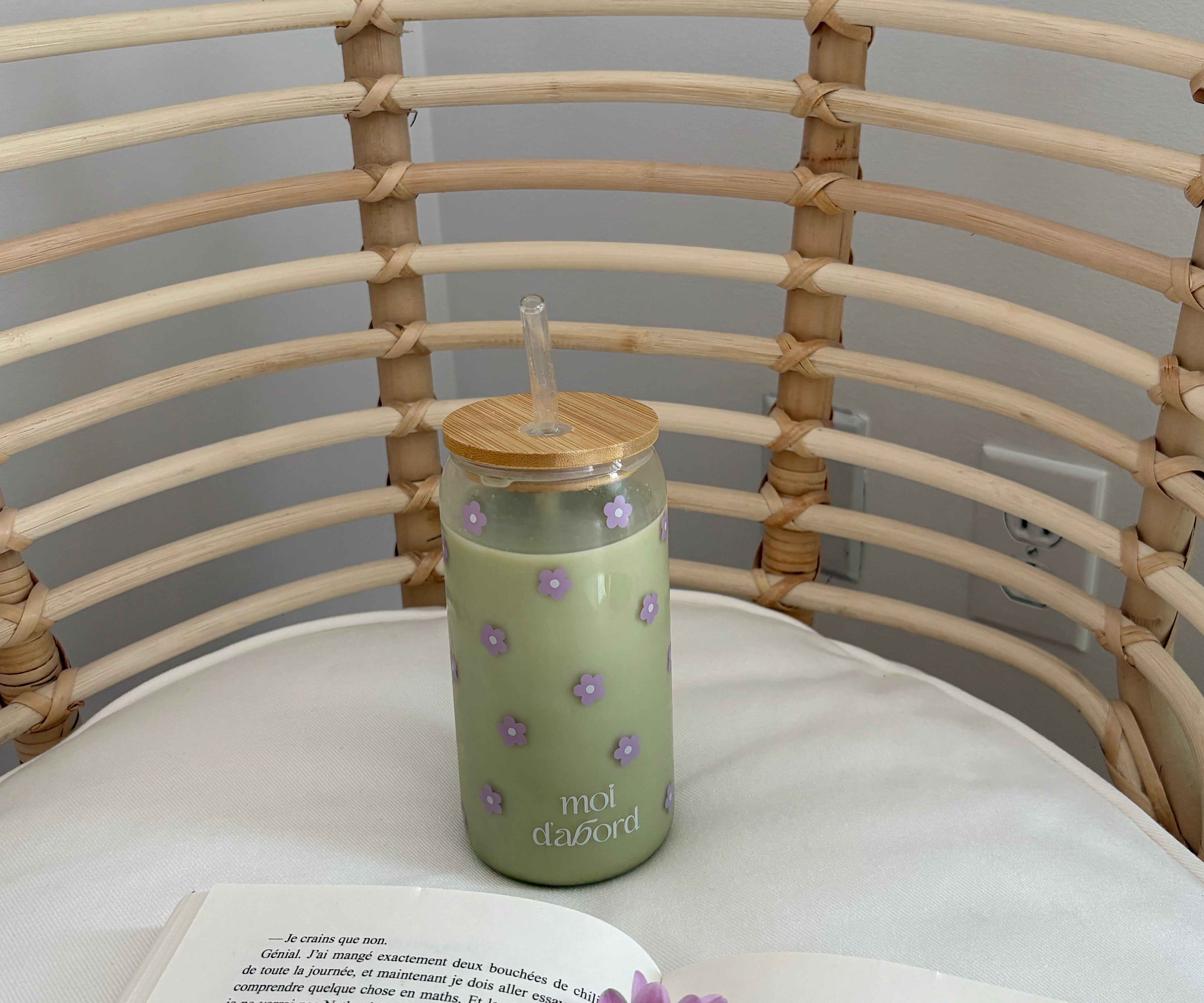 Tumbler en verre Lily