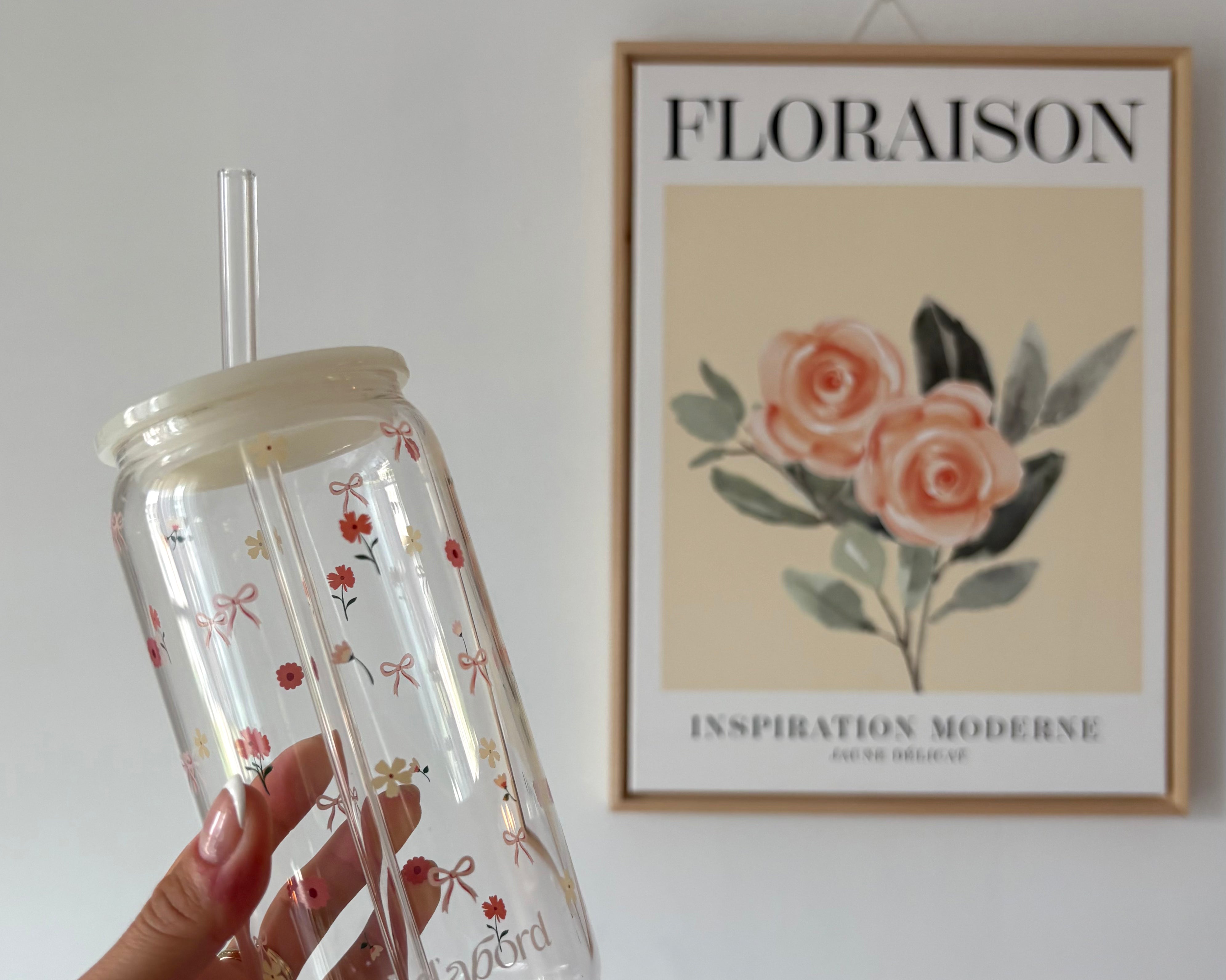 Couvercle beige pour tumbler