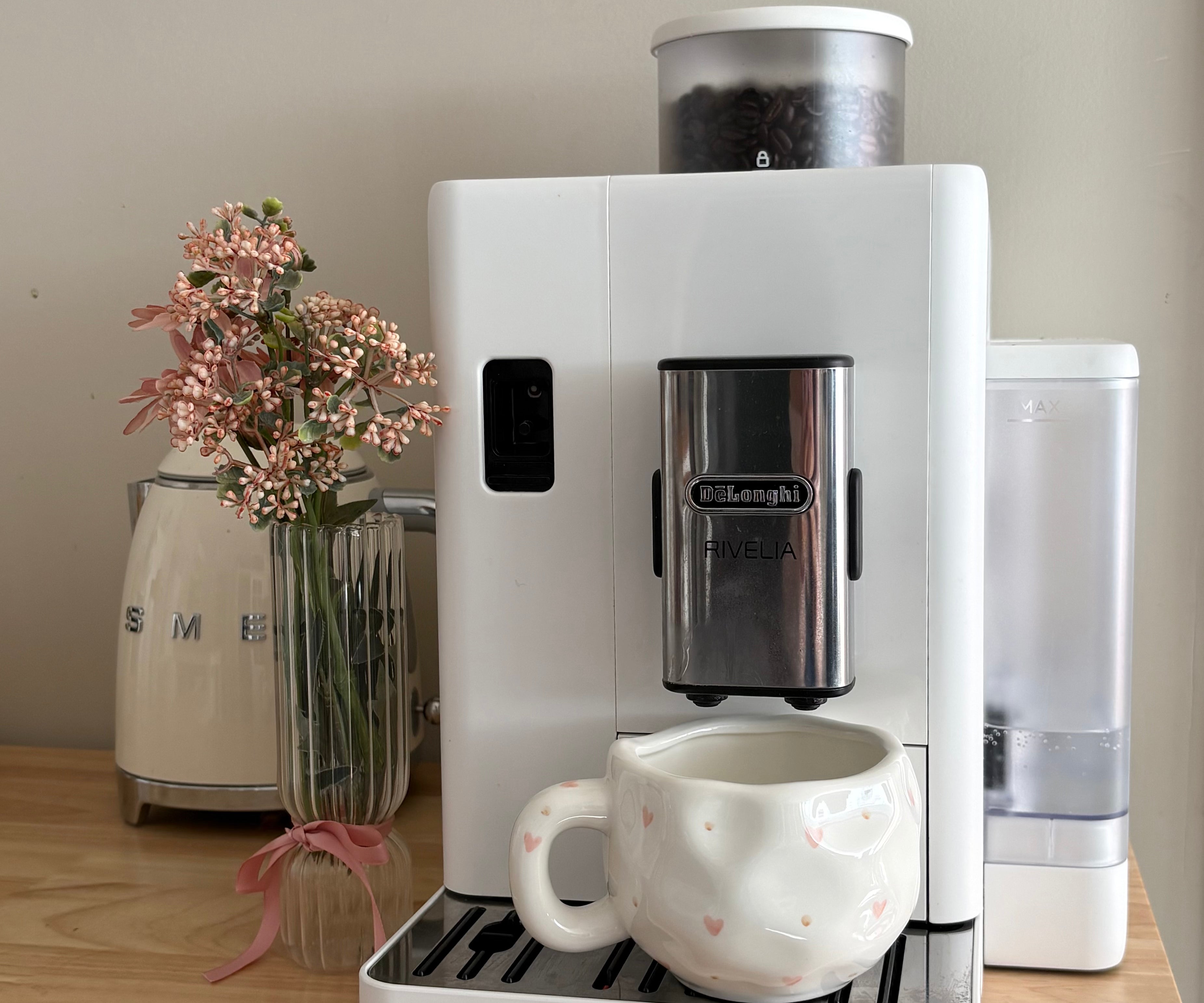 Tasse Amour picoté (pâle)