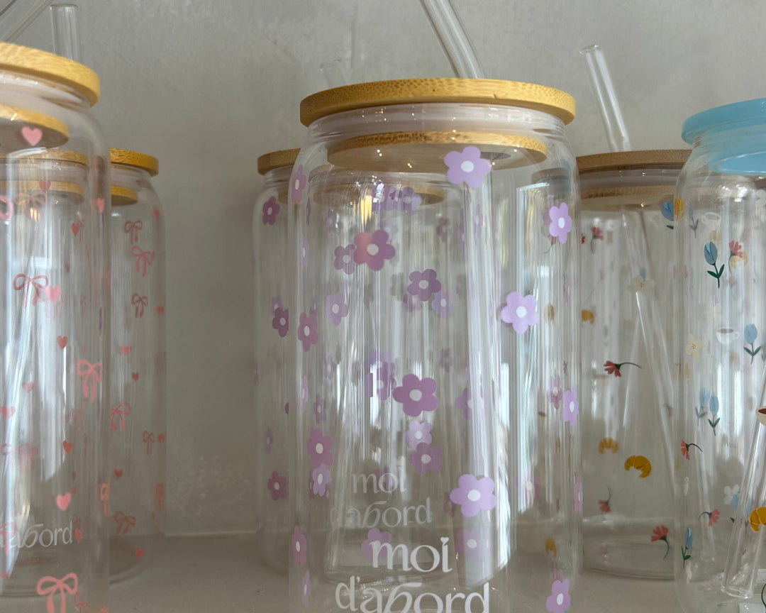 Tumbler en verre Lily