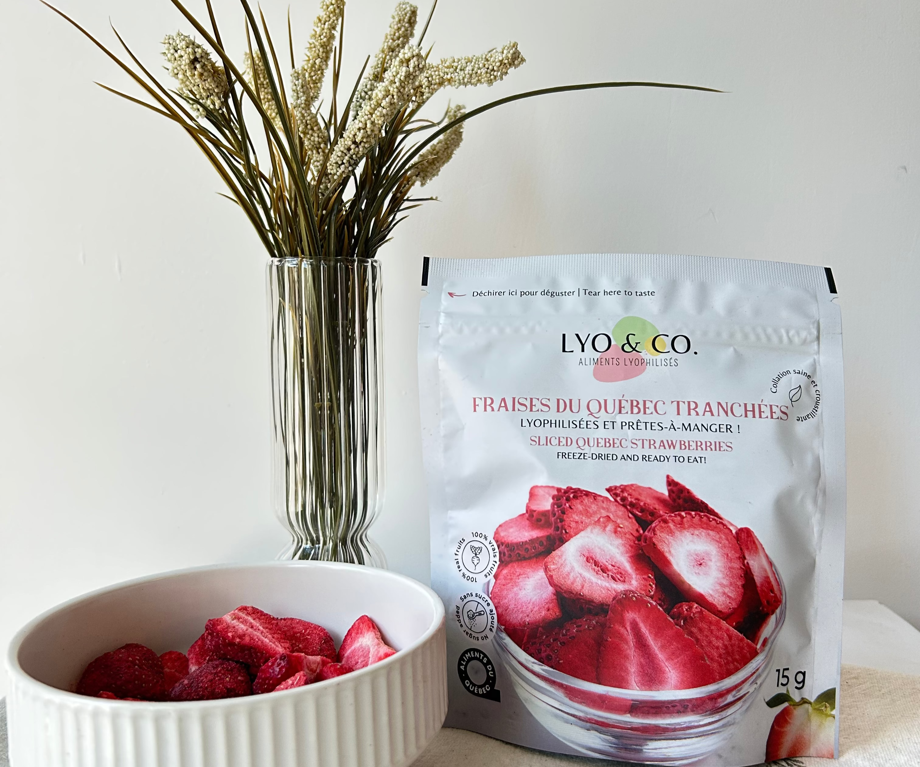 Freeze-dried wild blueberries - Lyo et Co