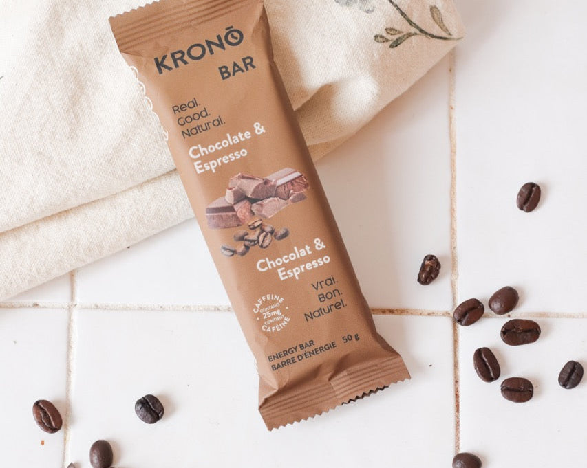 Barre énergie chocolat espresso - Krono Bar
