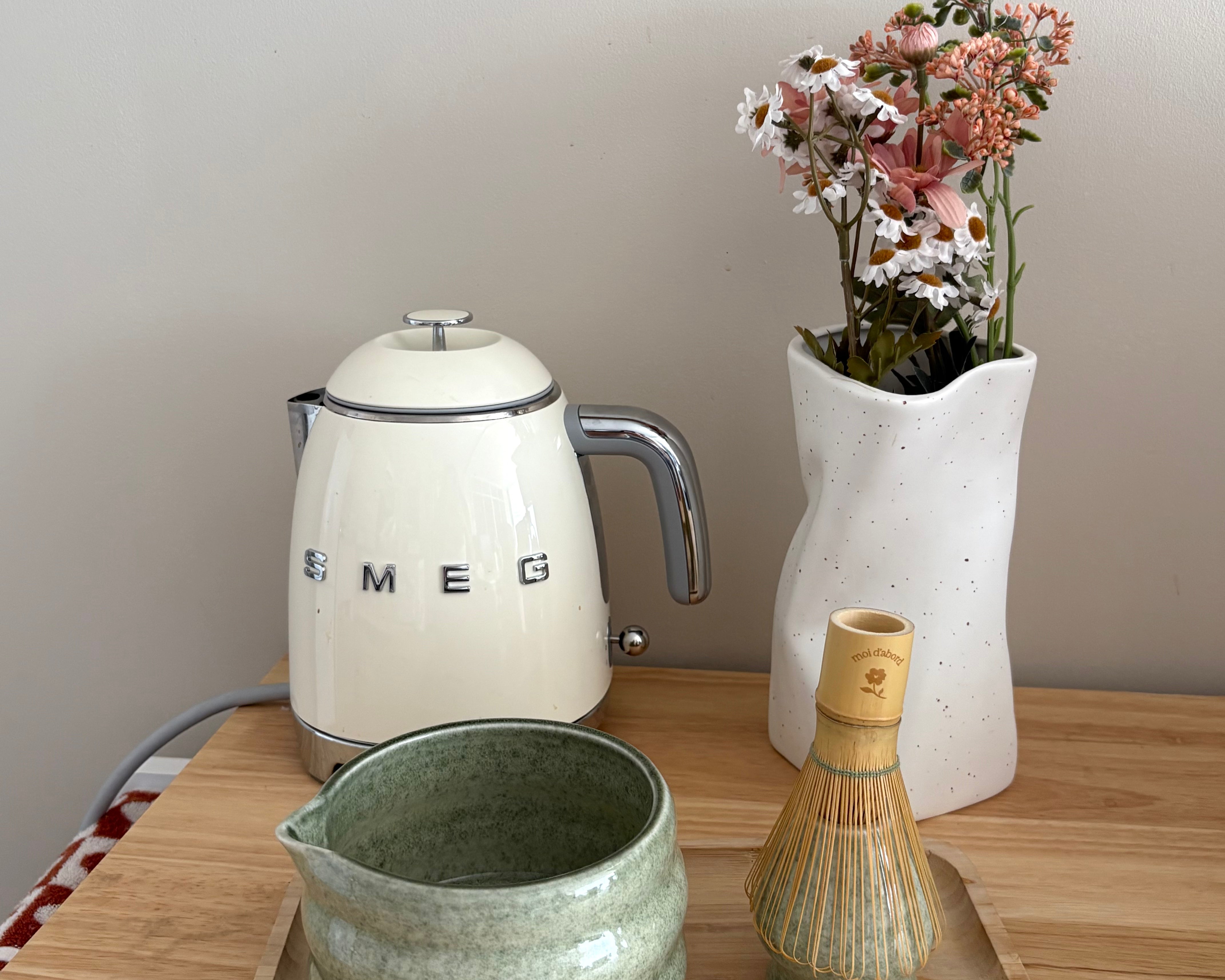 Ensemble à matcha complet - Vert sauge