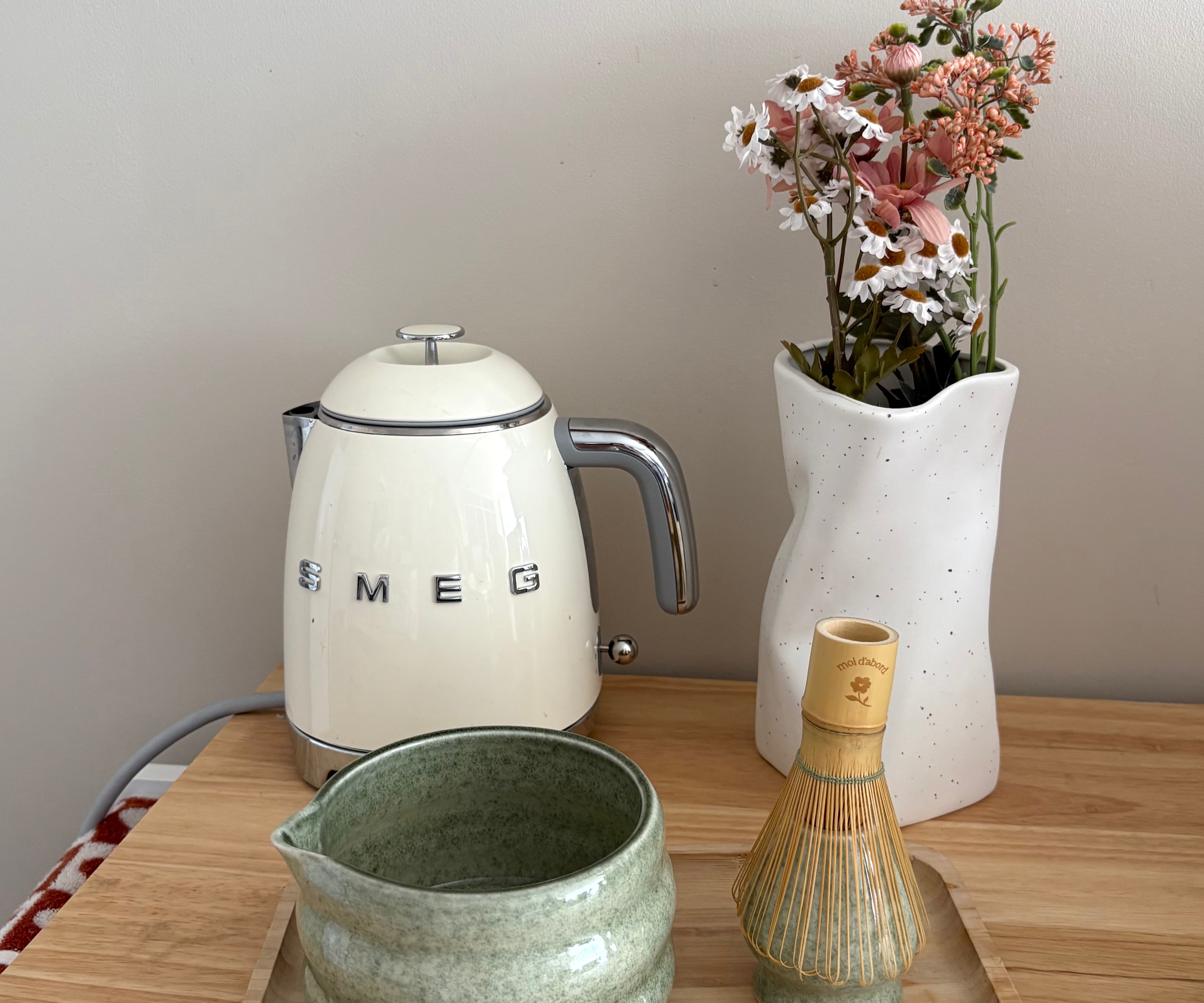 Ensemble à matcha complet - Vert sauge