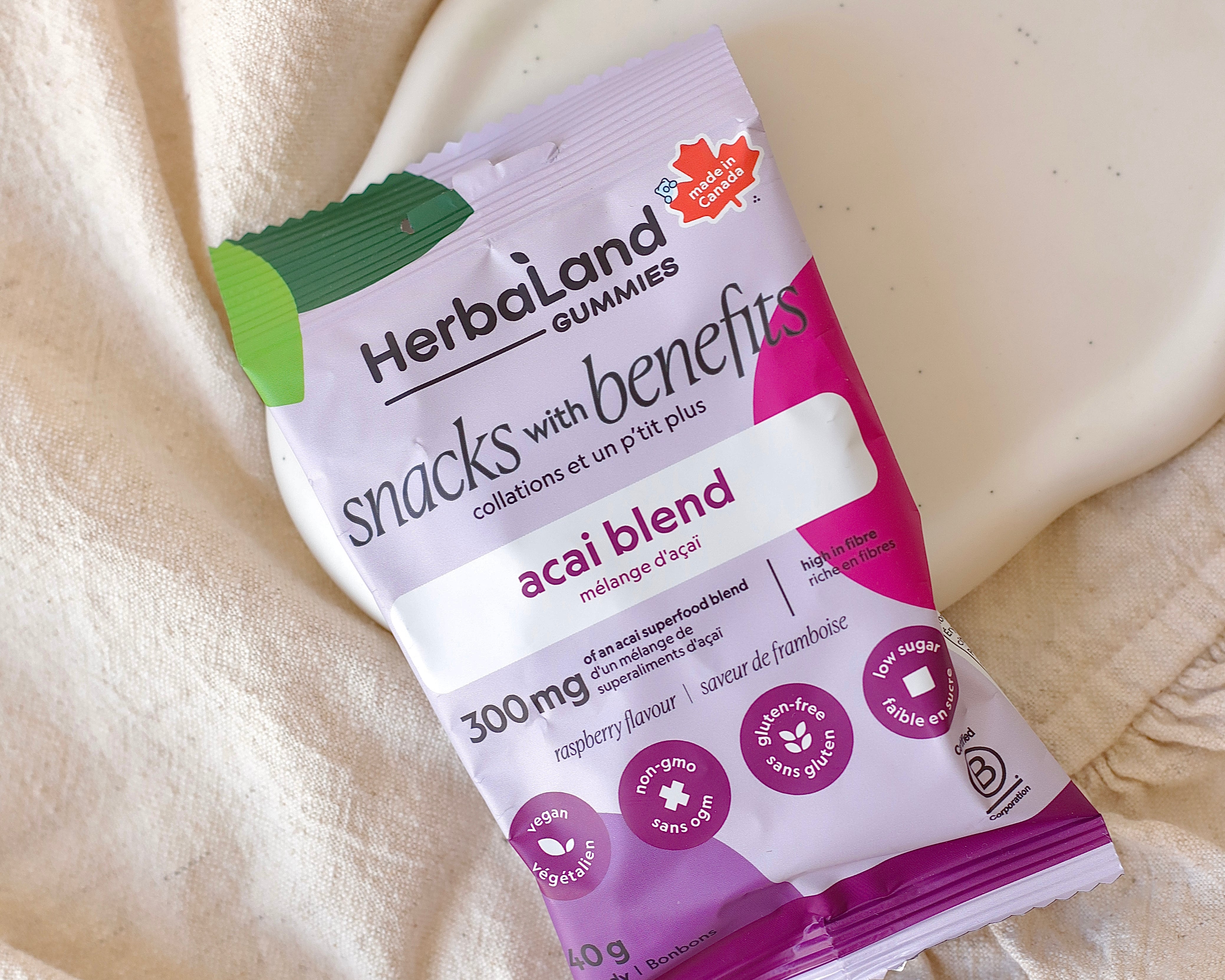 Jujubes mélange acai - Herbaland