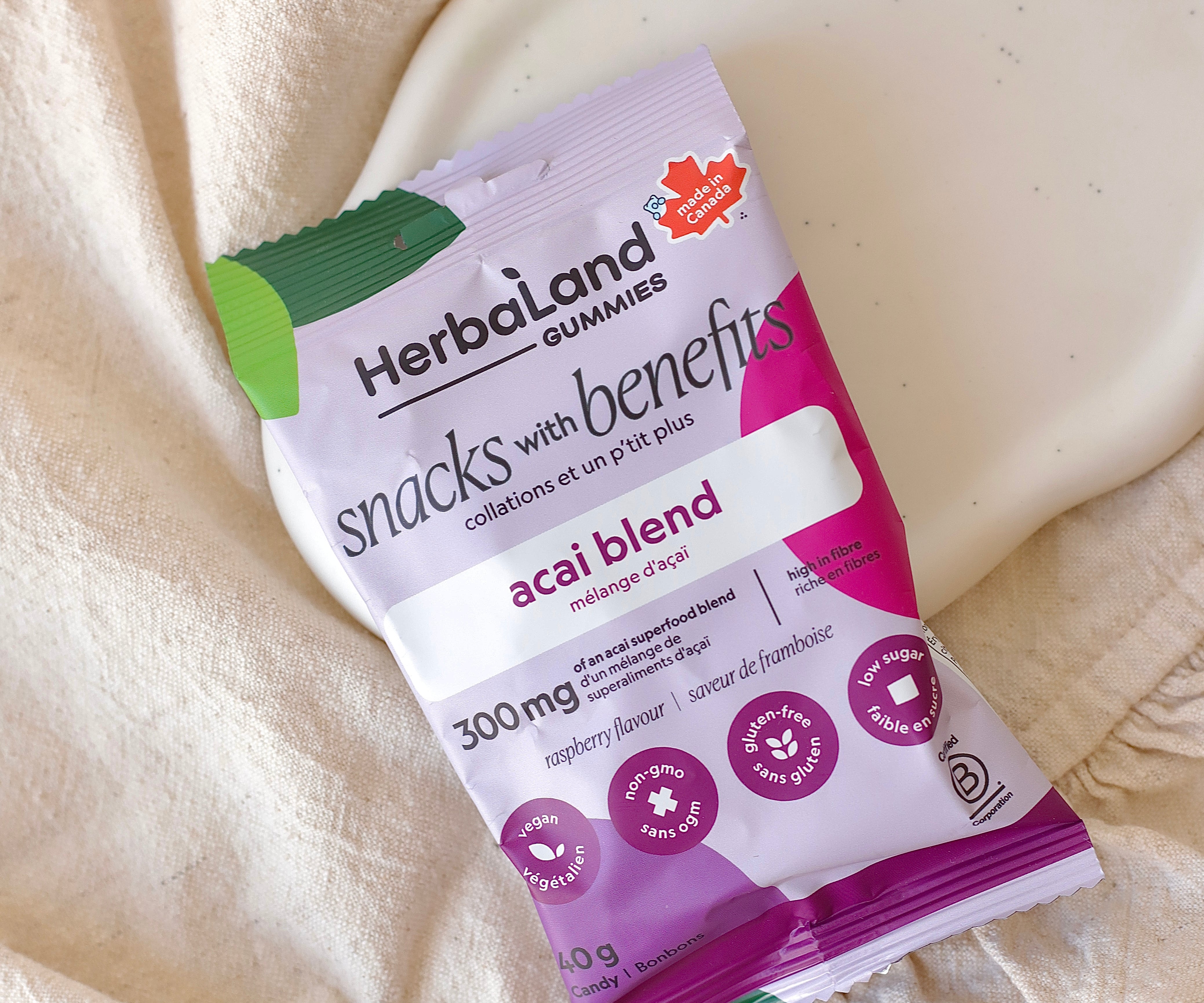 Jujubes mélange acai - Herbaland