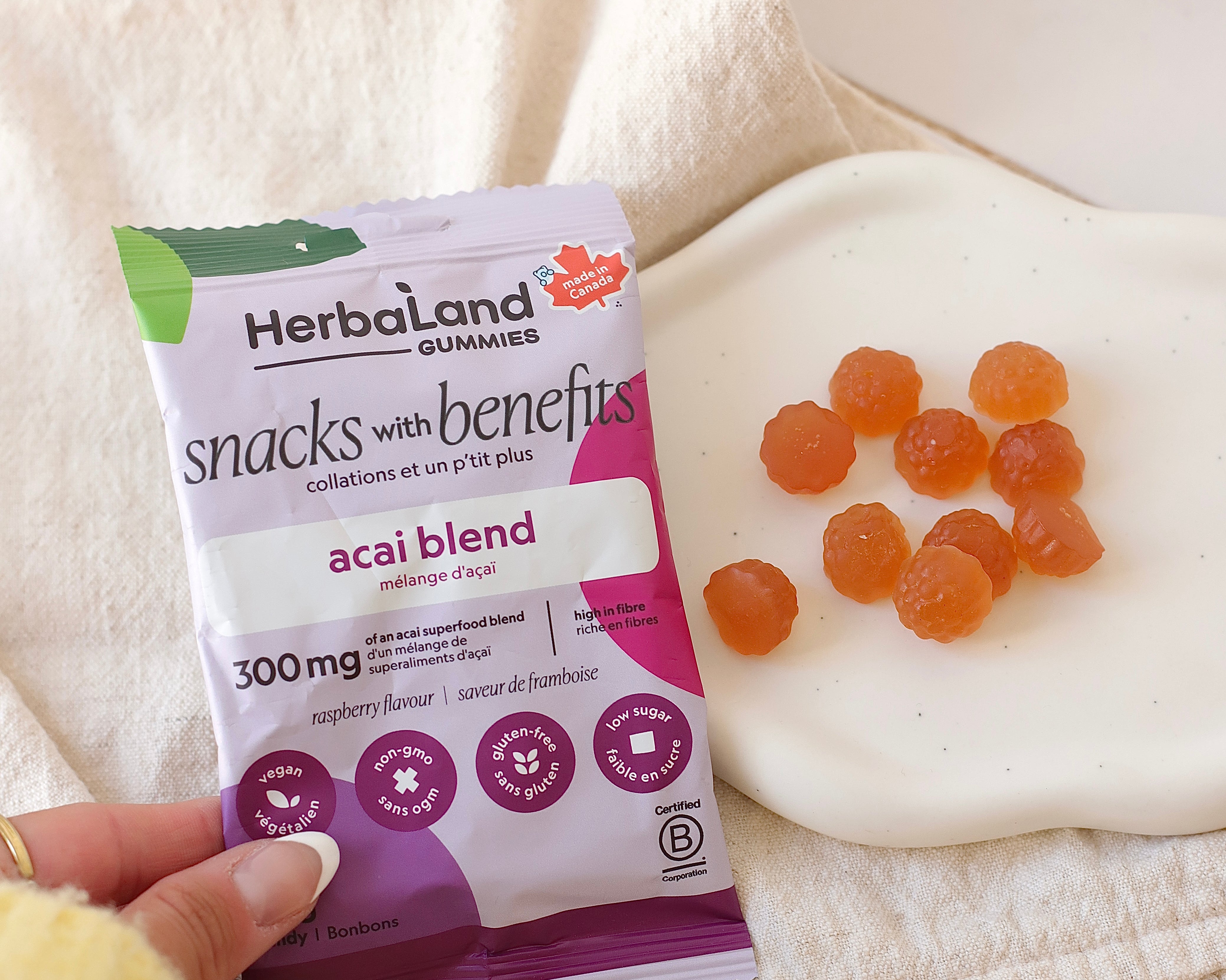 Jujubes mélange acai - Herbaland