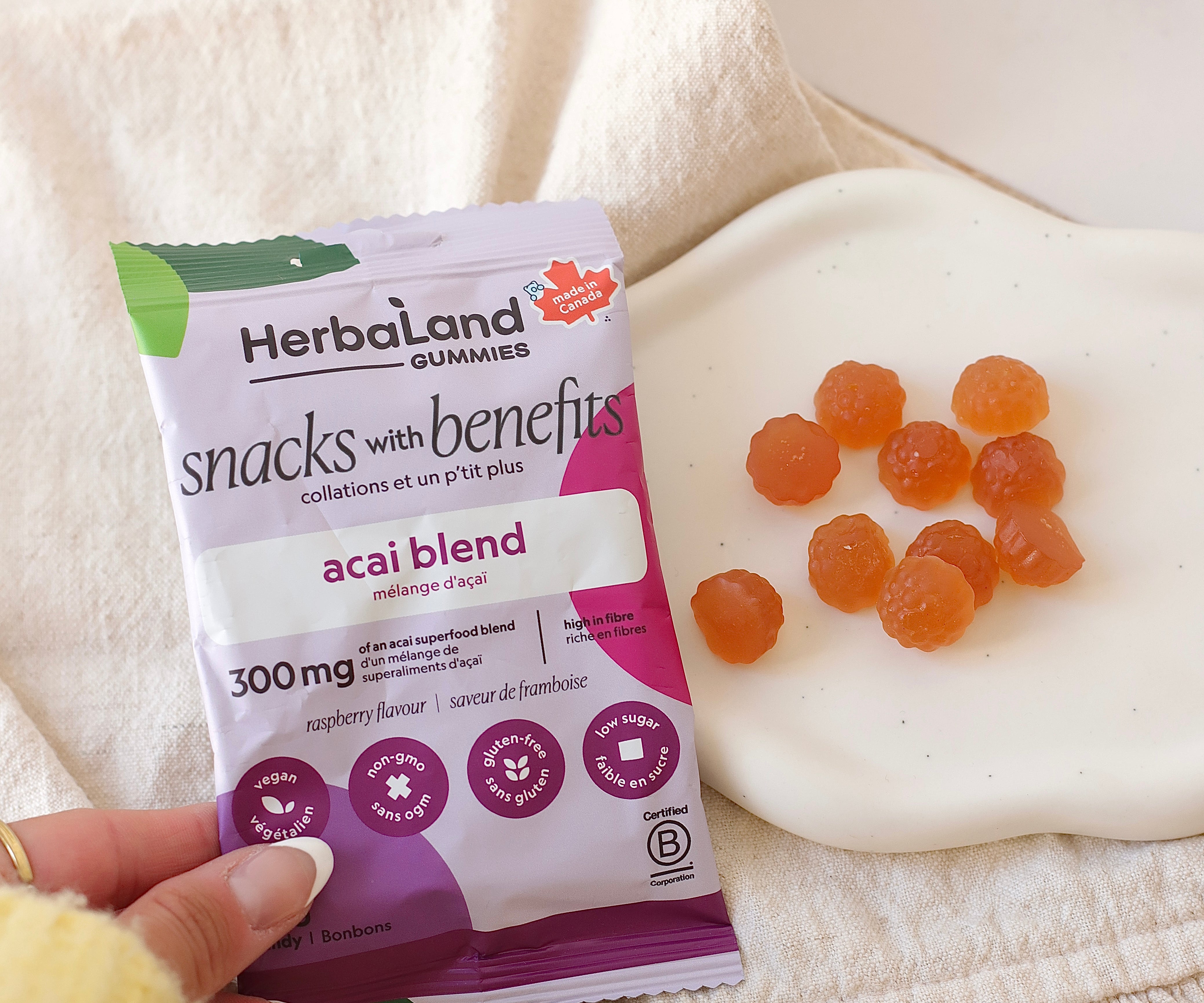 Jujubes mélange acai - Herbaland