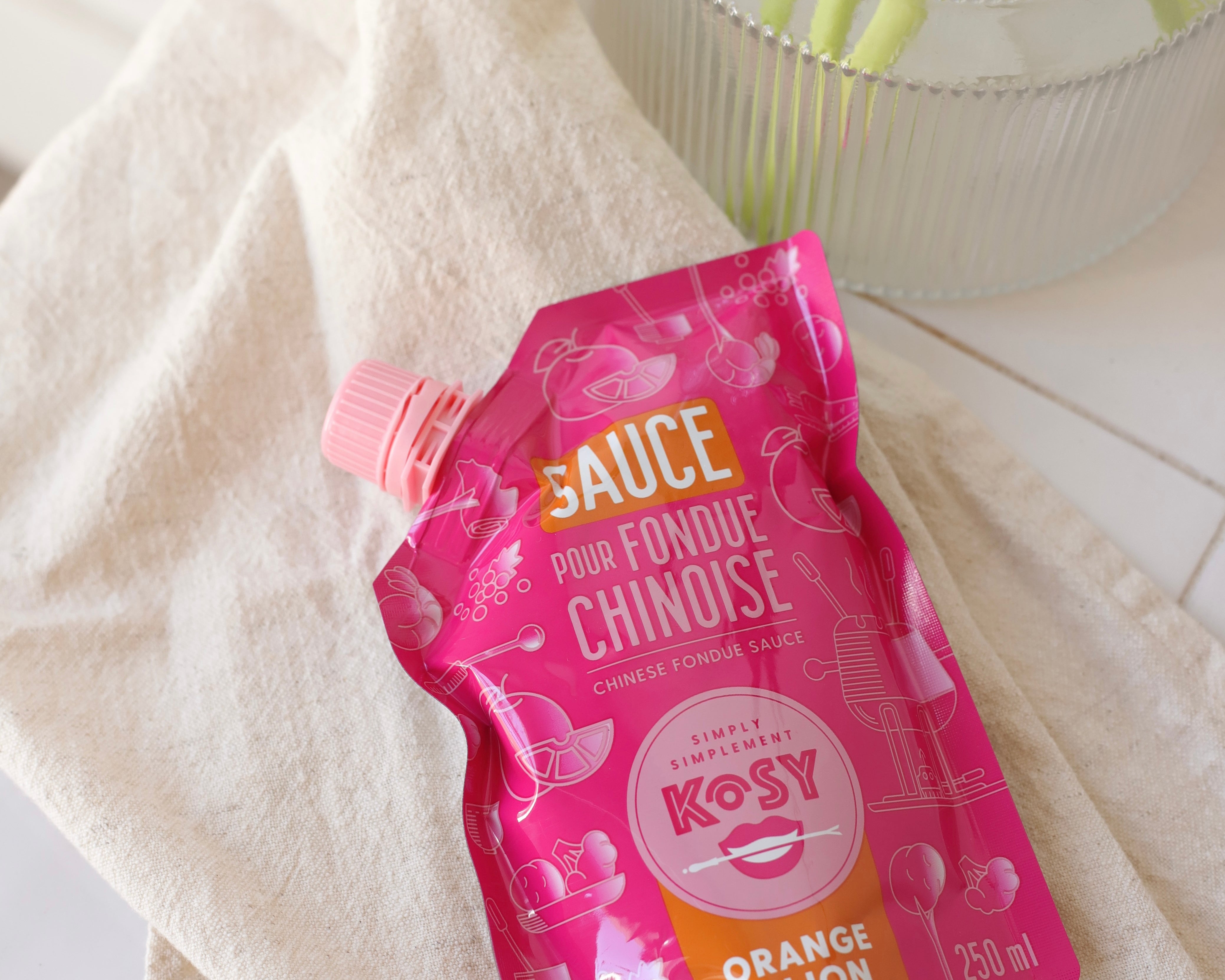 Sauce à fondue orange dijon - Kosy