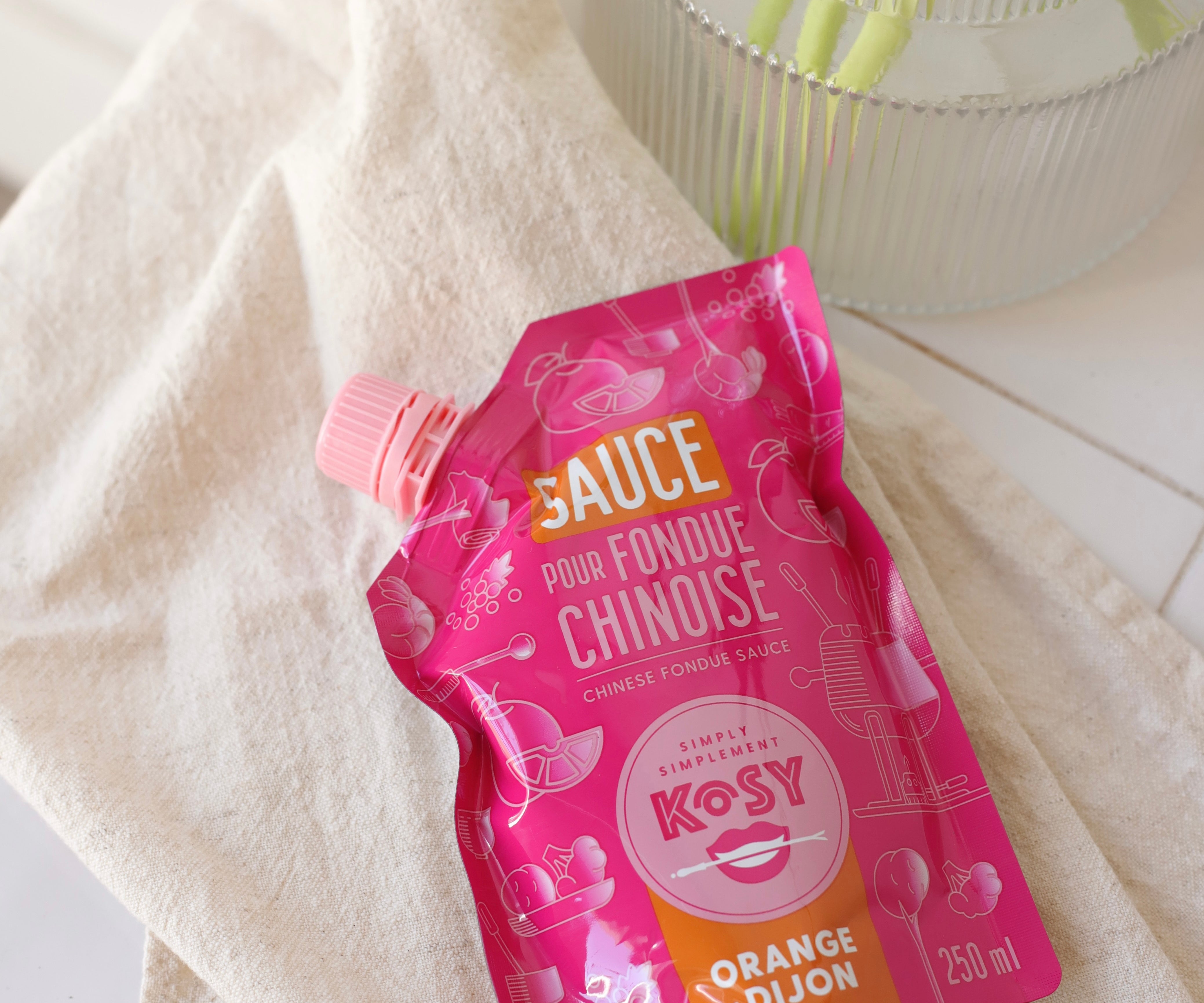 Sauce à fondue orange dijon - Kosy