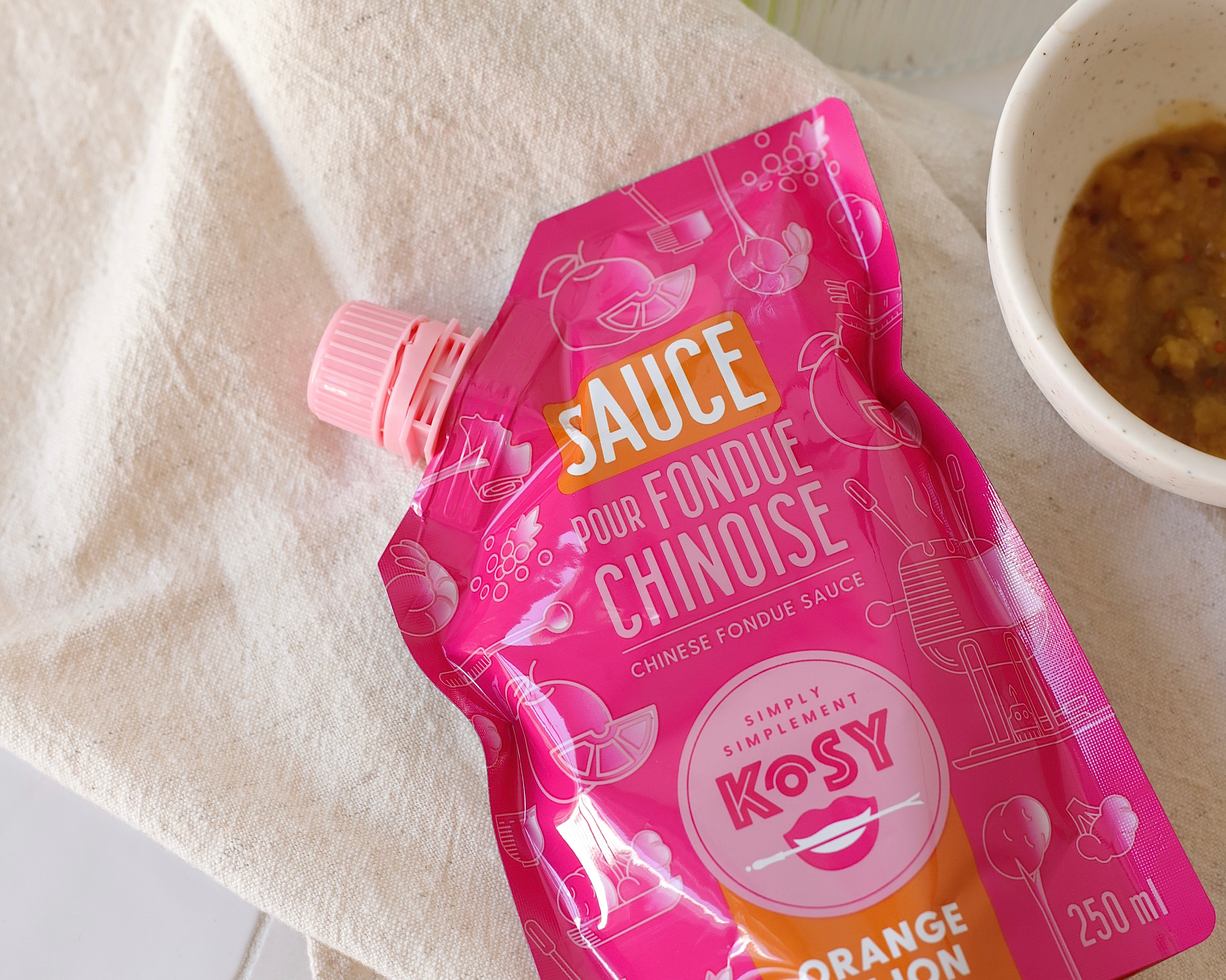Sauce à fondue orange dijon - Kosy