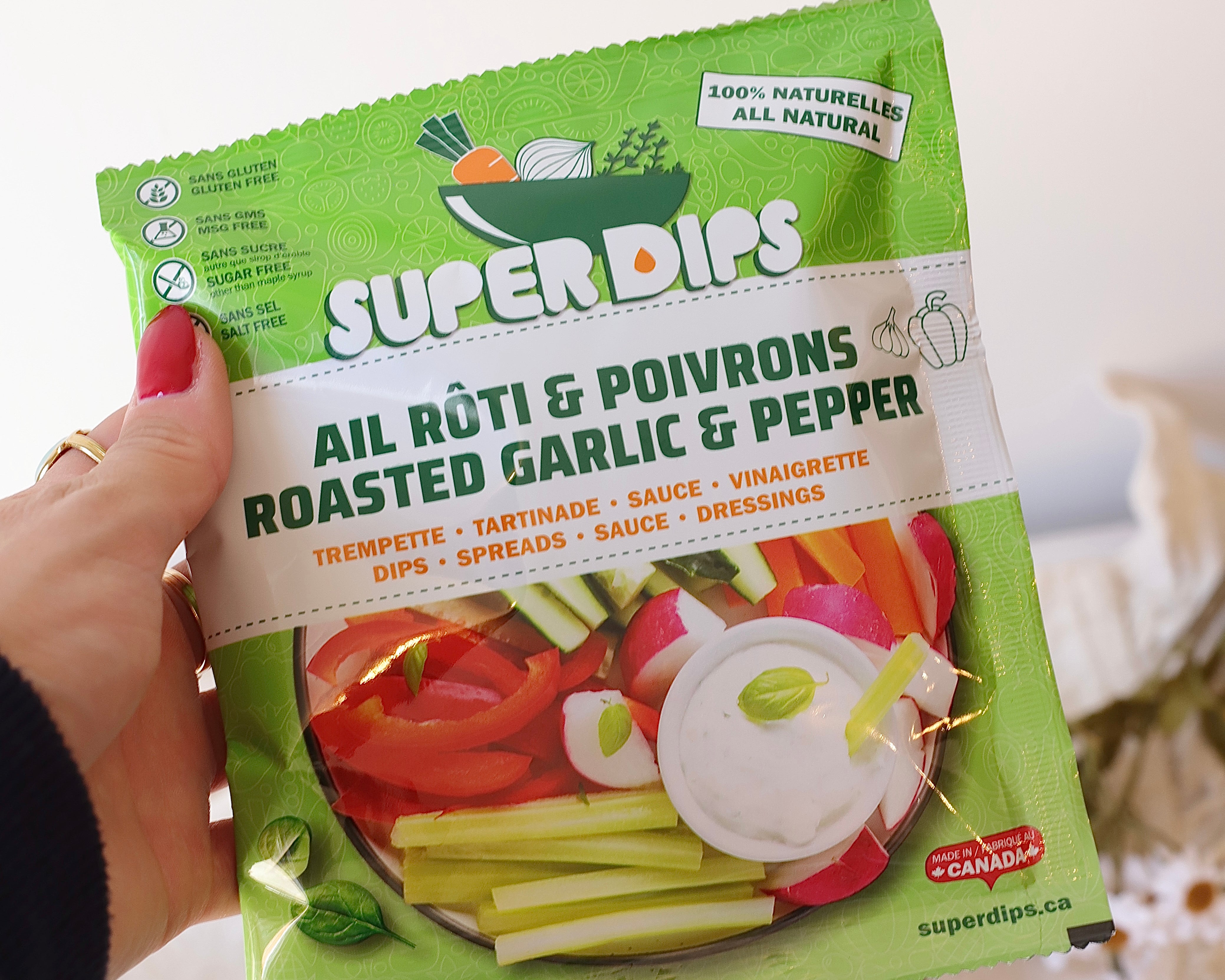 Ail rôti & poivrons - Super Dips