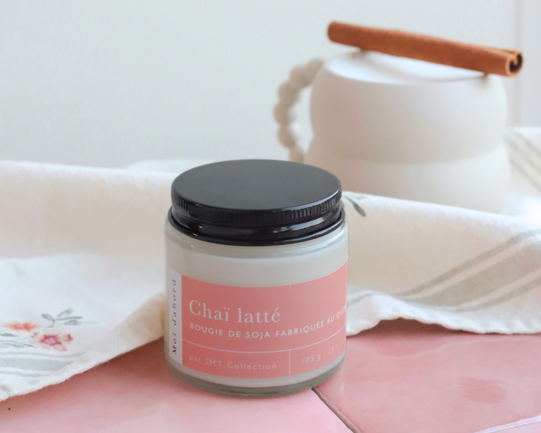 Mini bougie de soja - Chaï latté