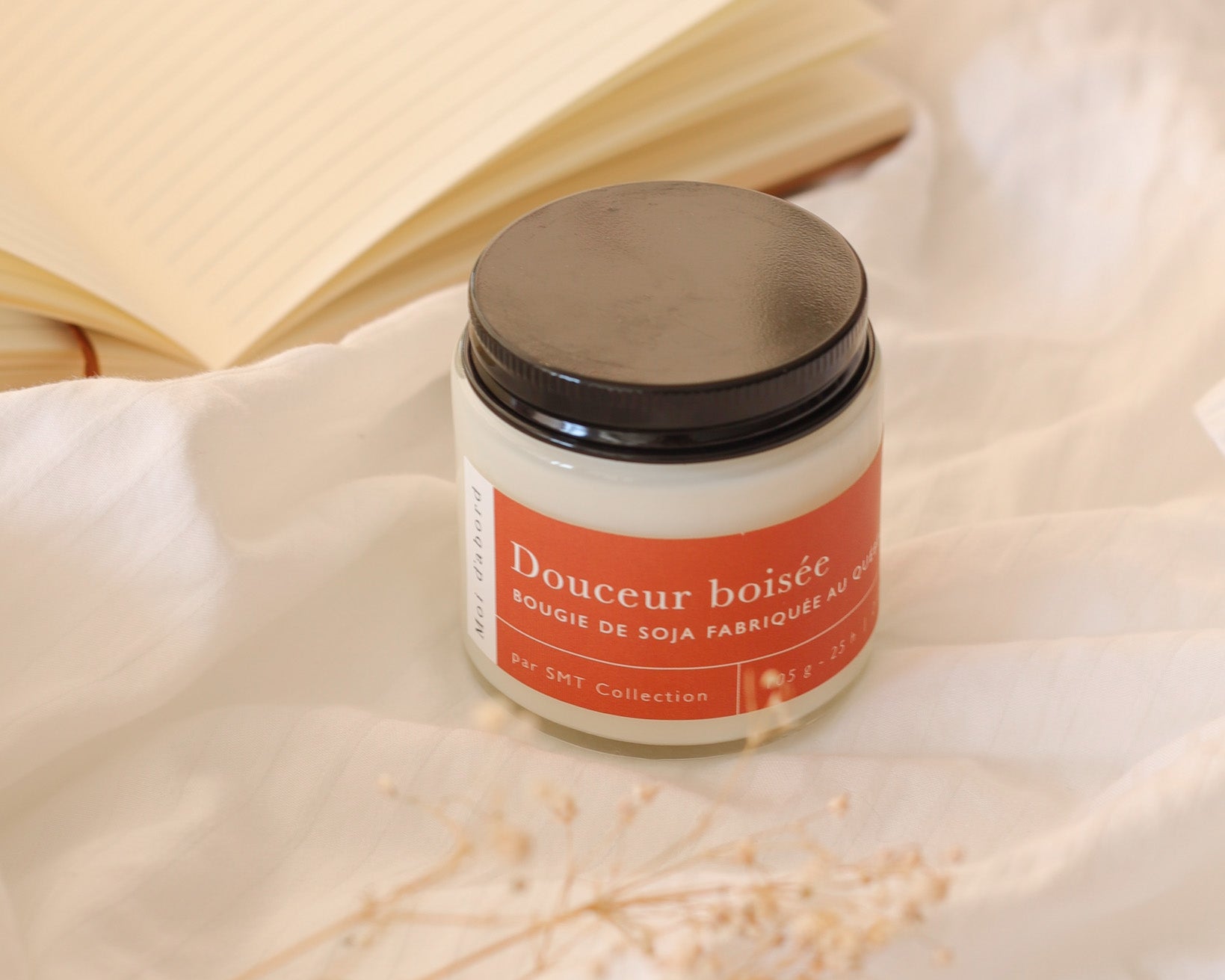 Mini bougie de soja - Douceur boisée