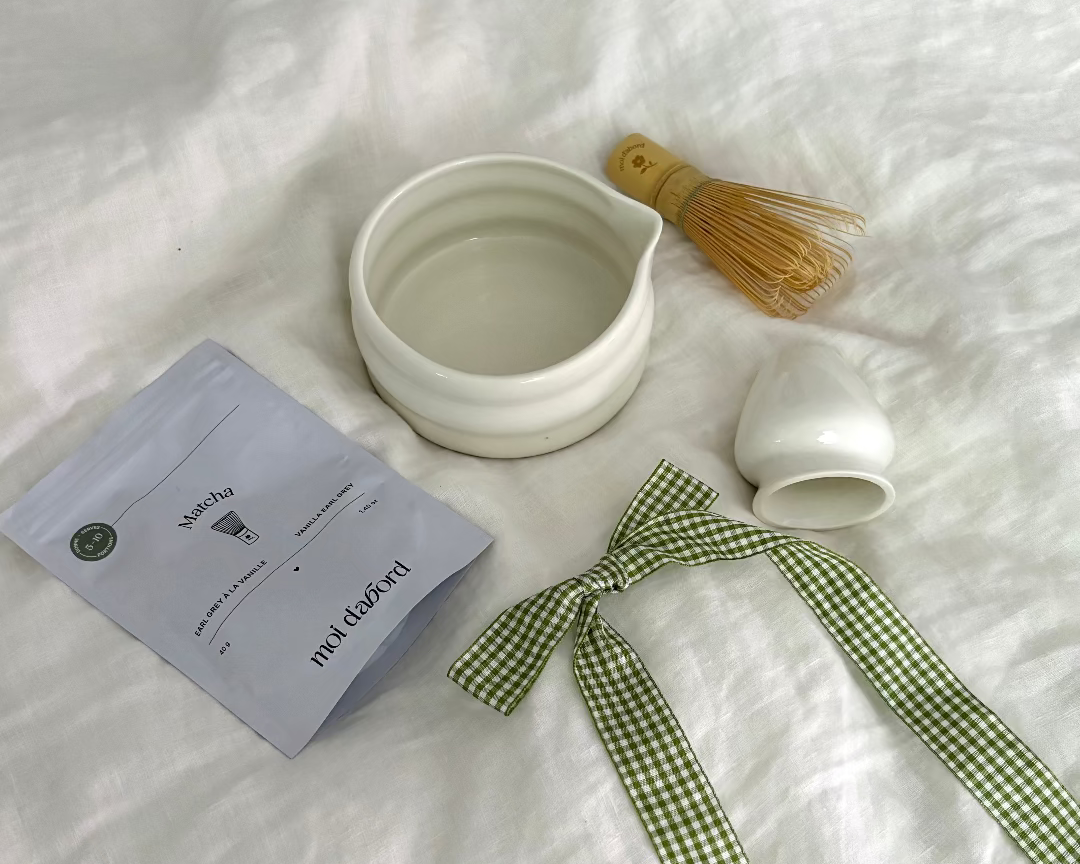 Thé matcha - Earl grey à la vanille