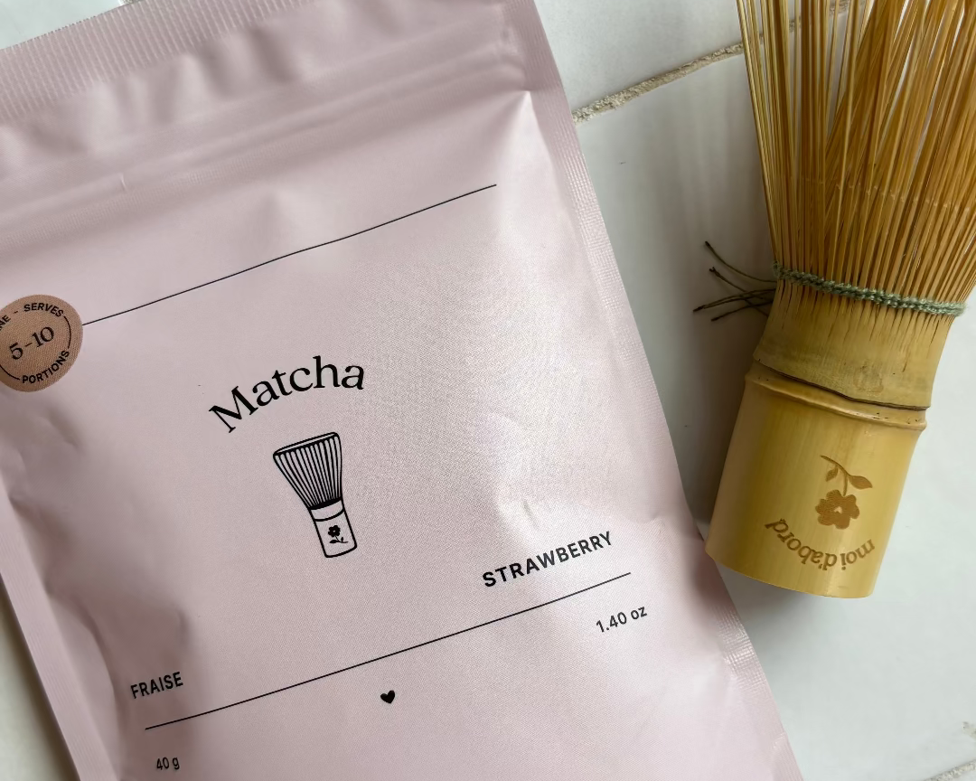Thé matcha - Fraise