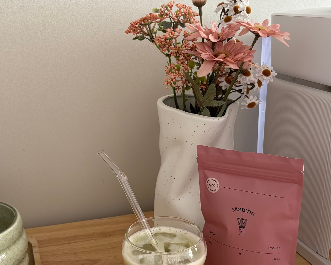 Thé matcha - Litchi