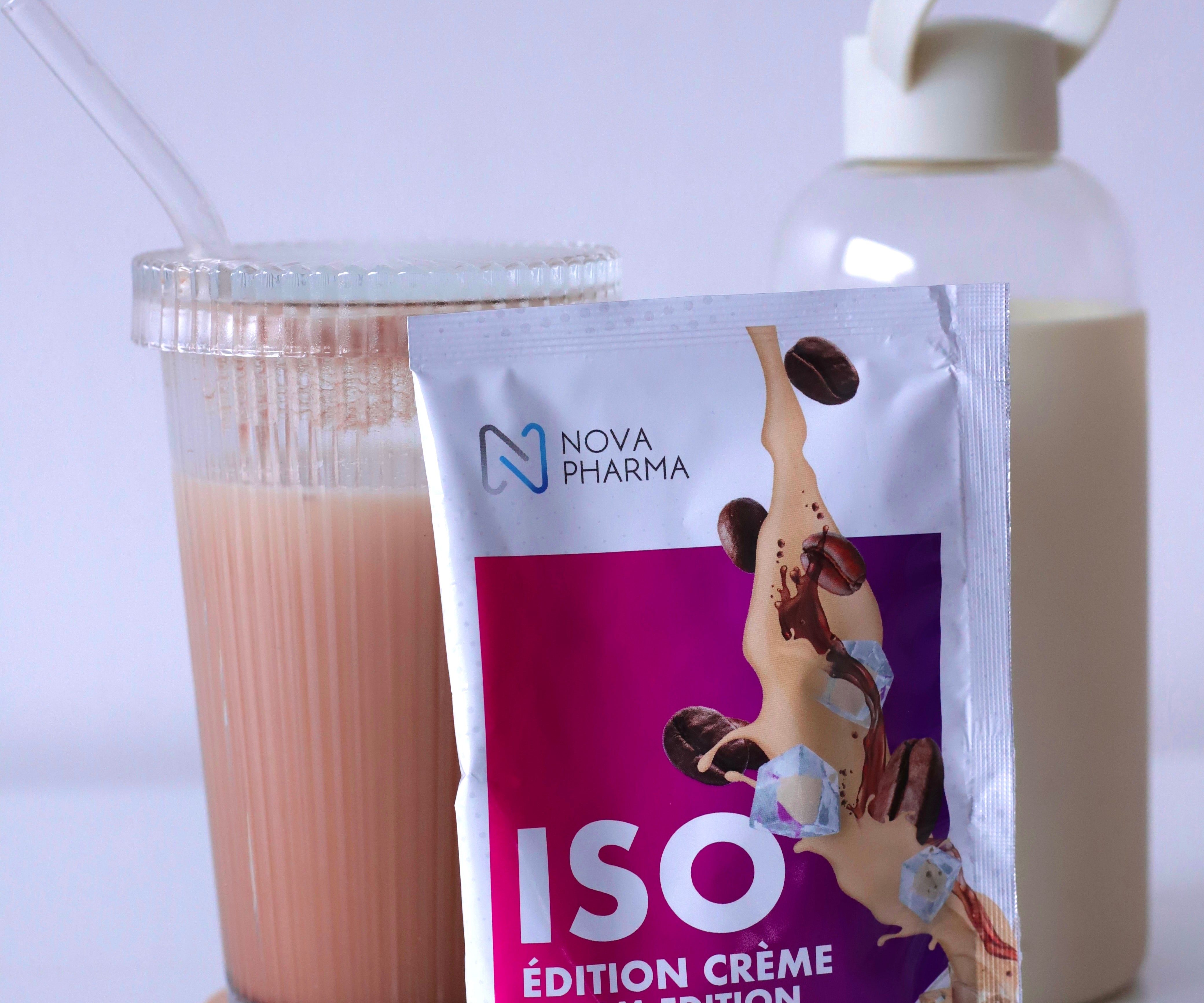 Protéine ISO au cappuccino glacé - Nova Pharma