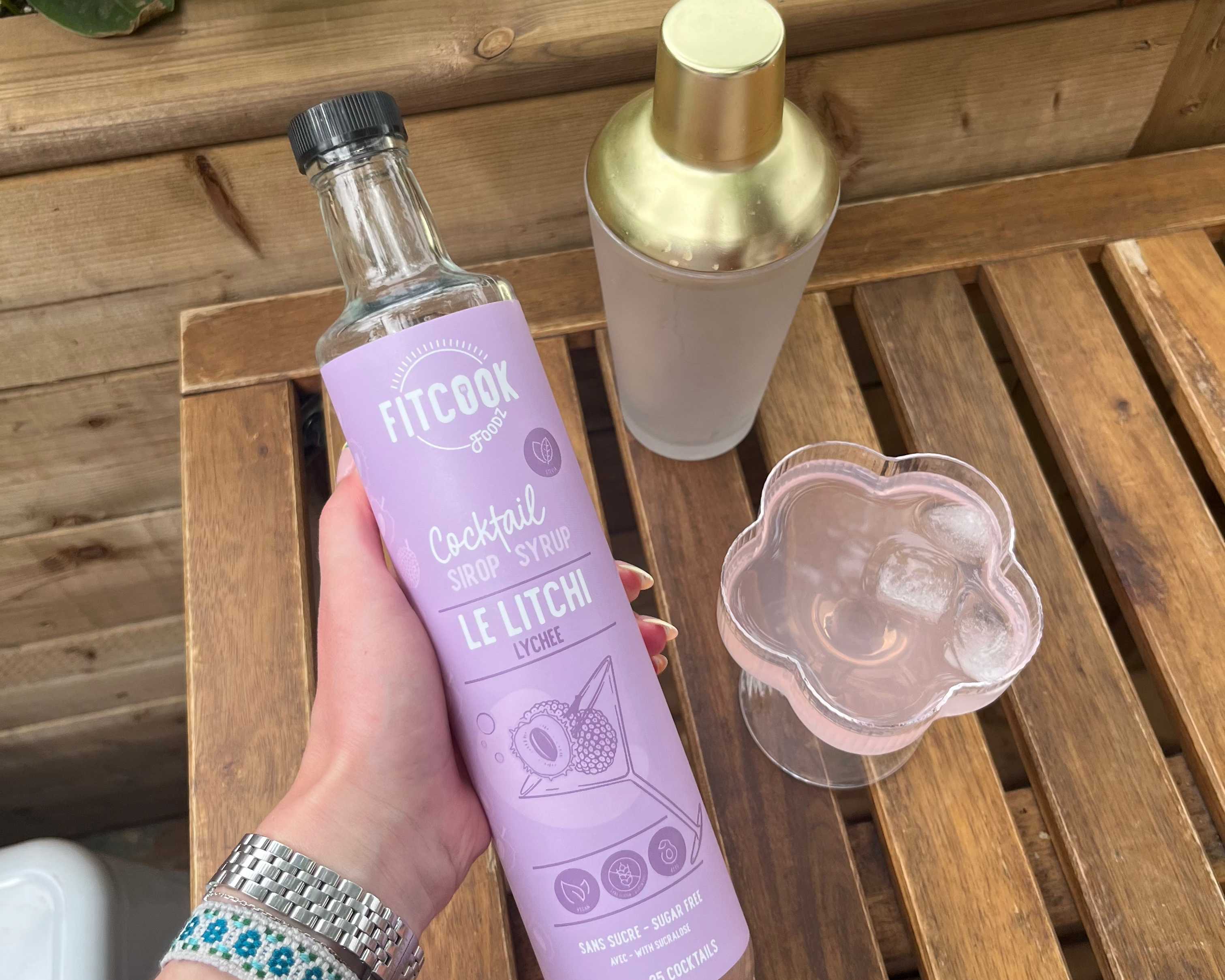 Sirop cocktail litchi - Fit Cook