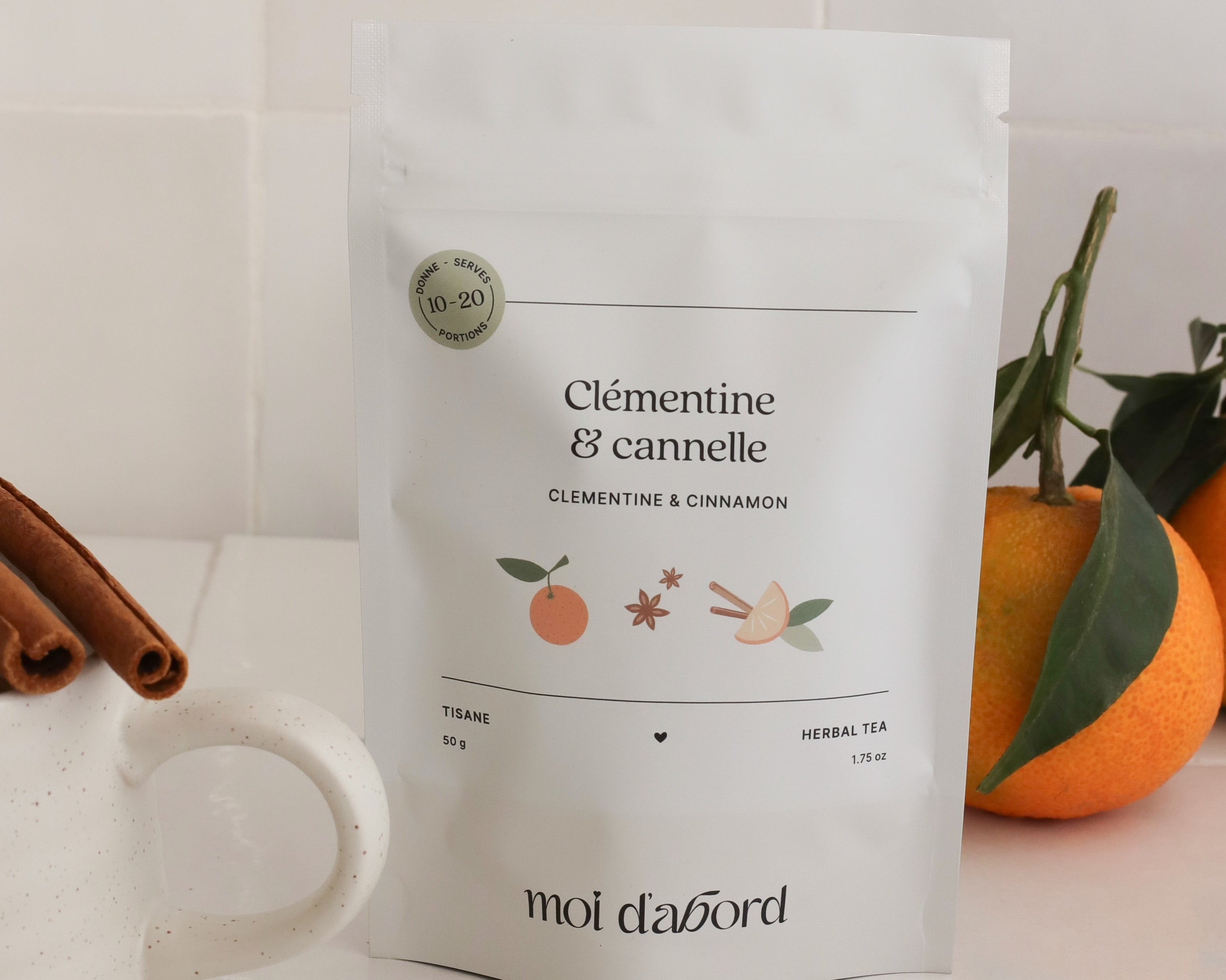Tisane - Clémentine & cannelle