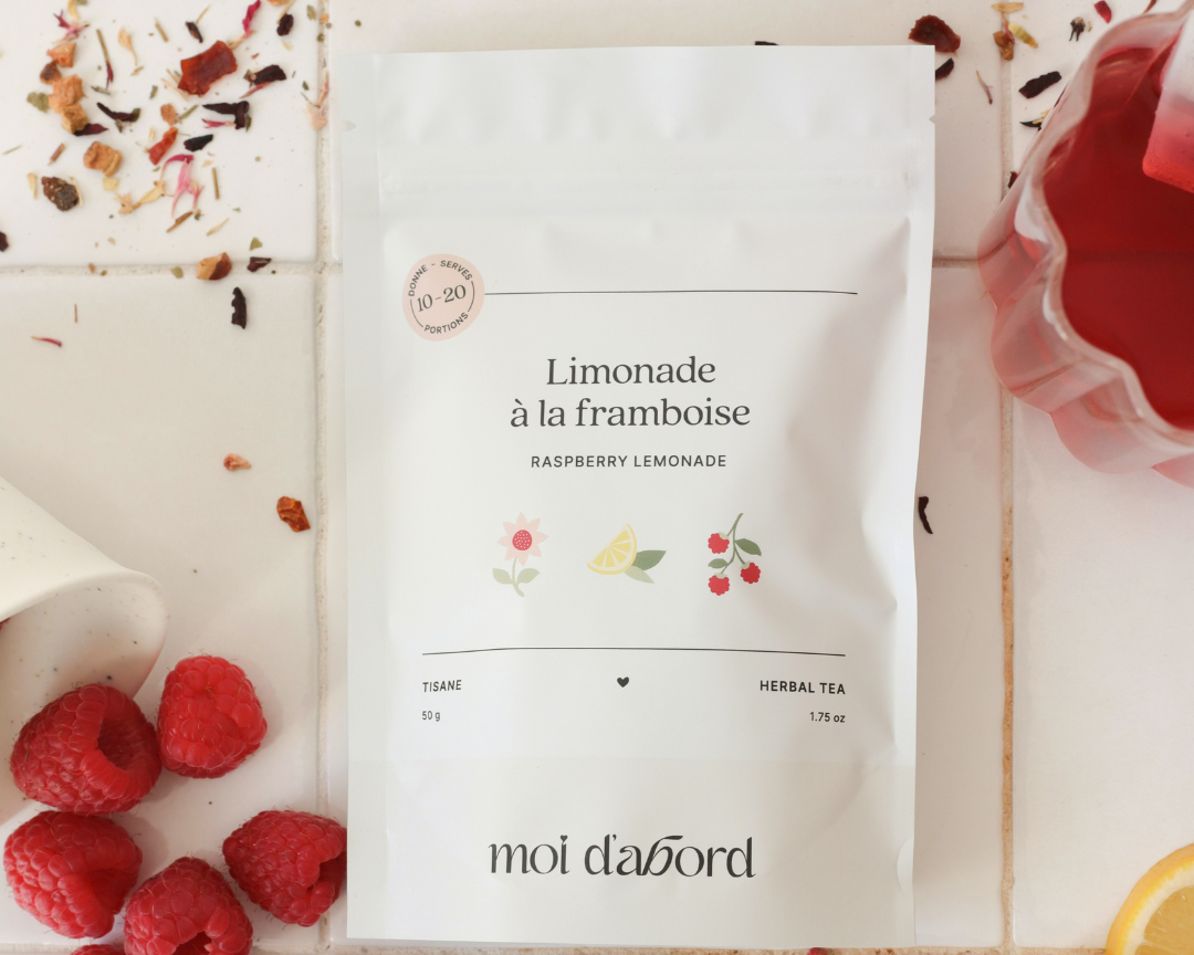 Tisane - Limonade à la framboise