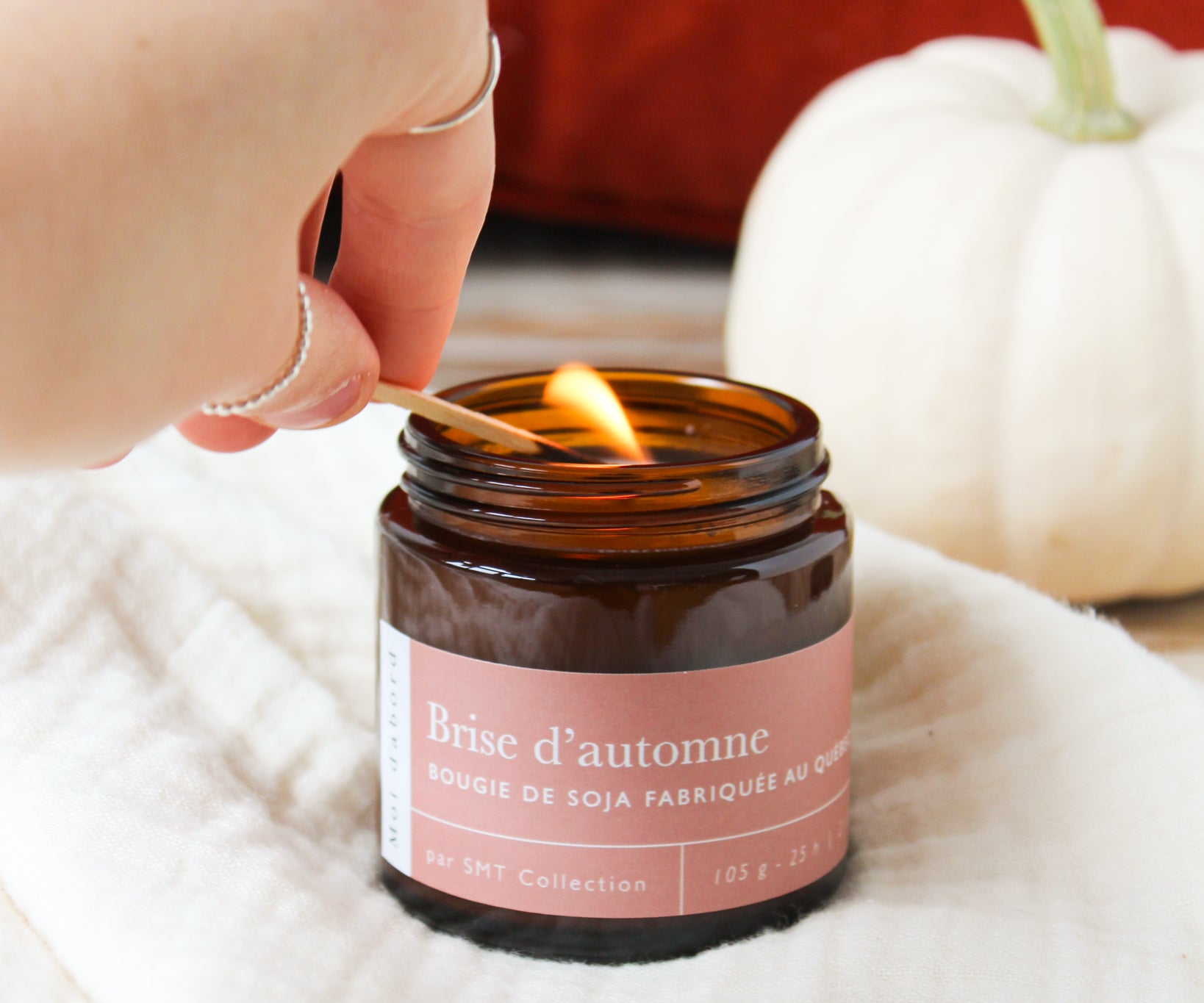Mini bougie de soja - Brise d'automne
