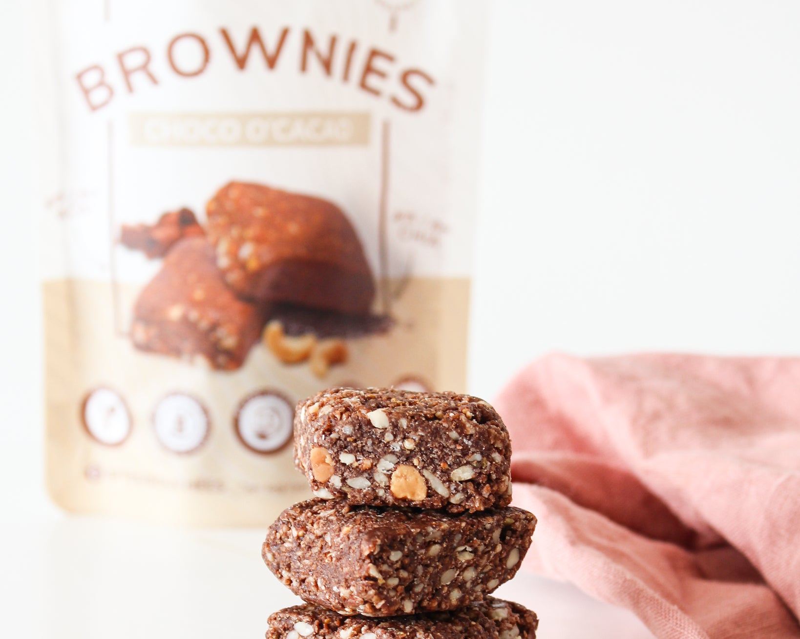 Mini-Brownies au Chocolat Végétaliens - VitalitySnax