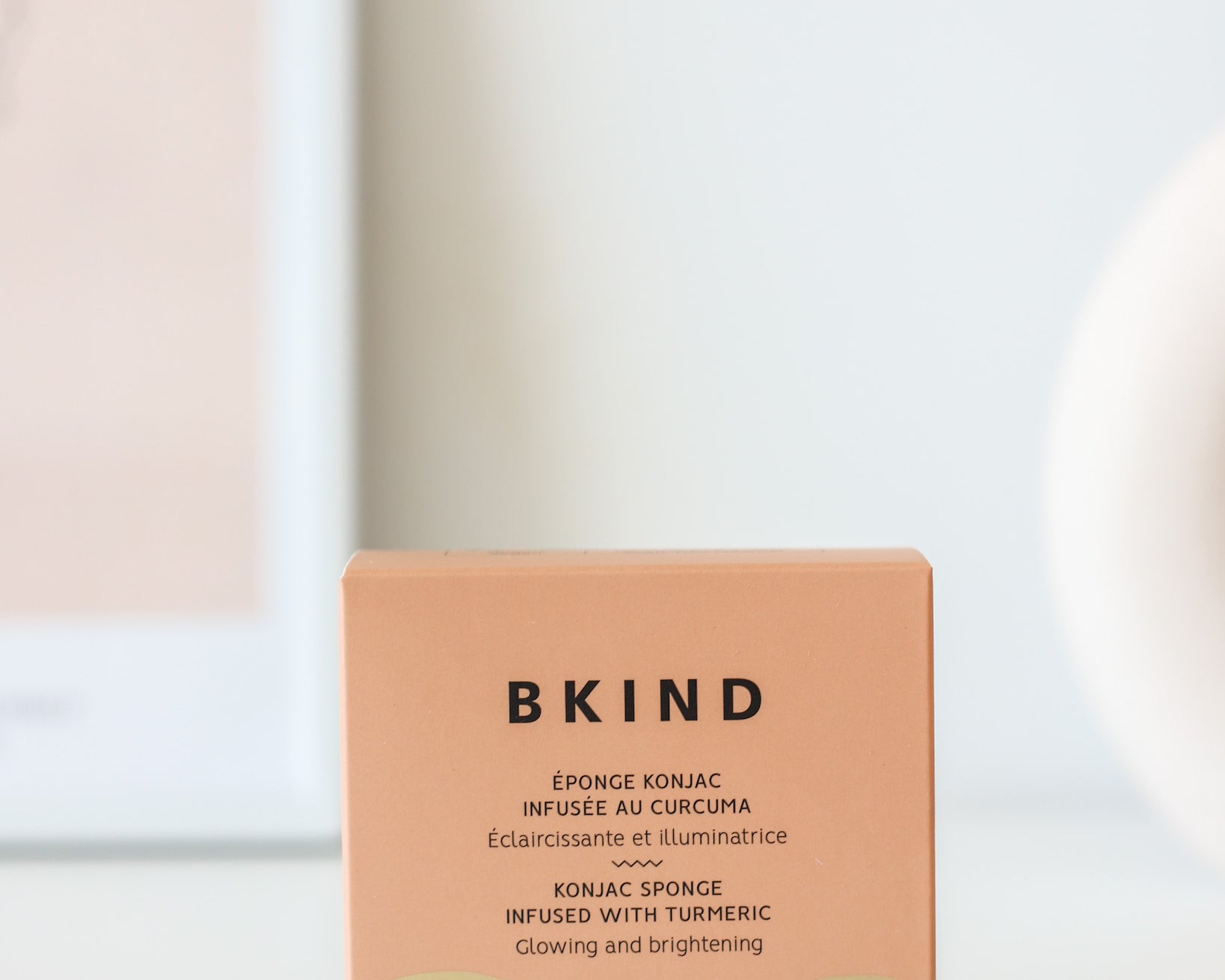 Eponge konjac curcuma - BKIND
